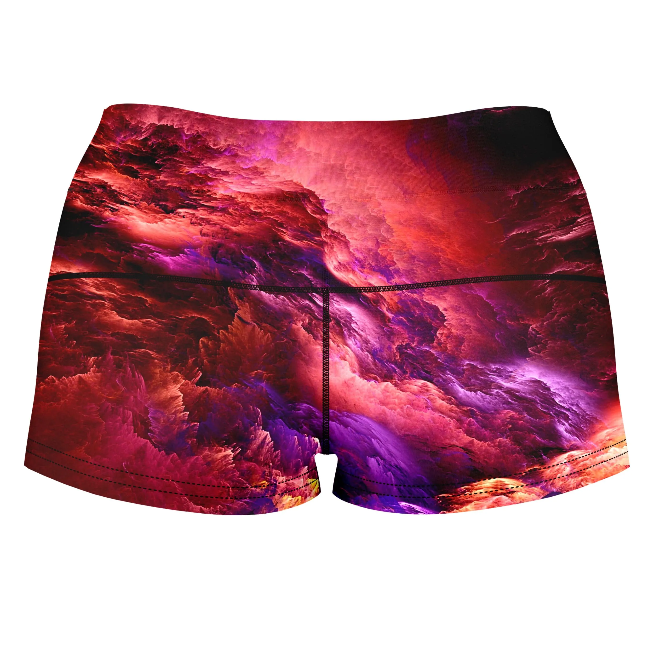 Peter's Paradise High-Waisted Women's Shorts sold by iEDM product image thumbnail 2
