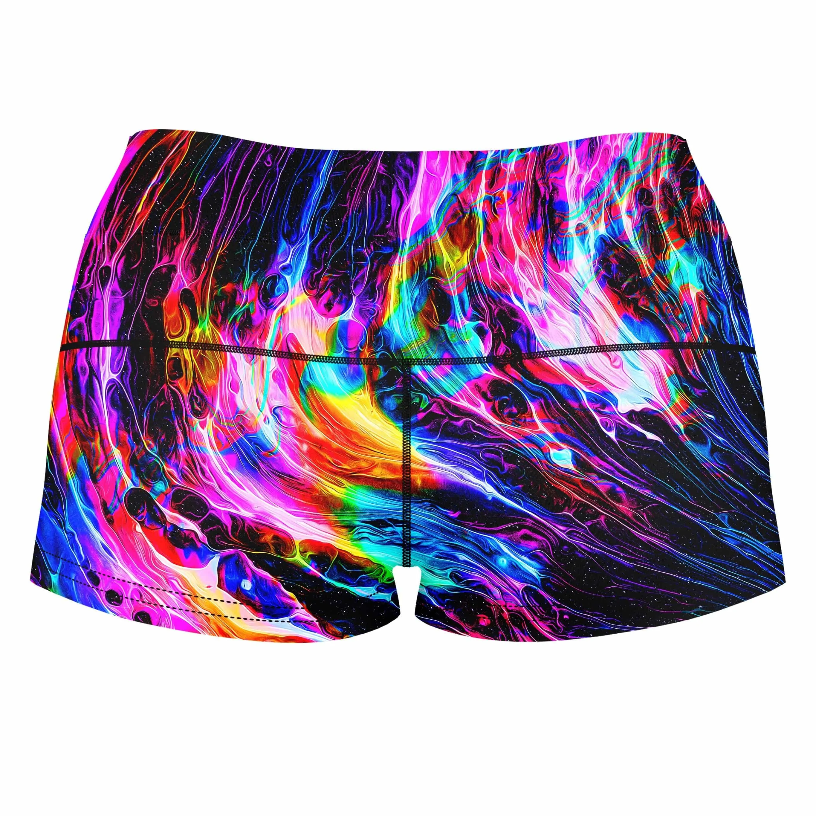 Hyperspace High-Waisted Women's Shorts sold by iEDM product image thumbnail 2