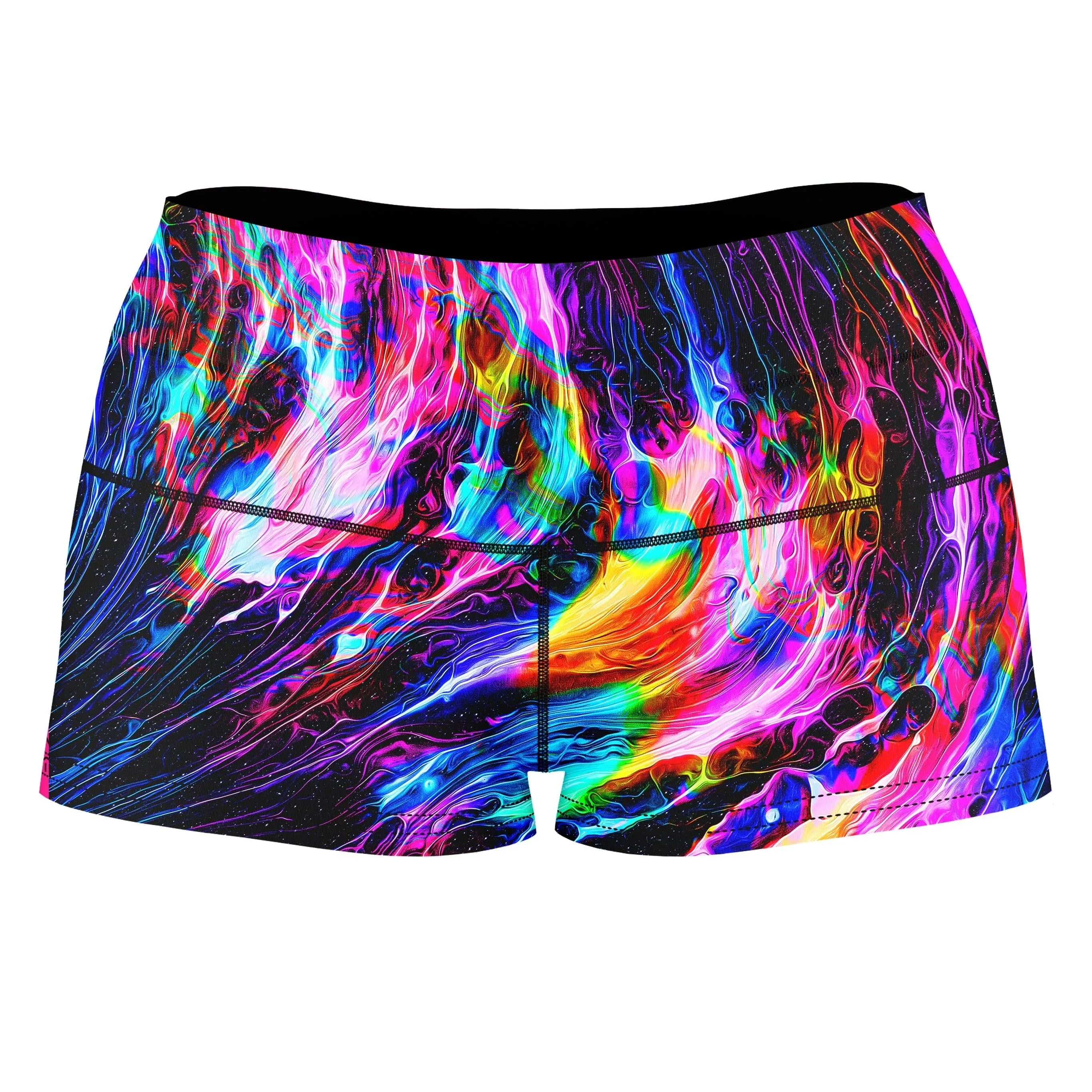 Hyperspace High-Waisted Women's Shorts sold by iEDM