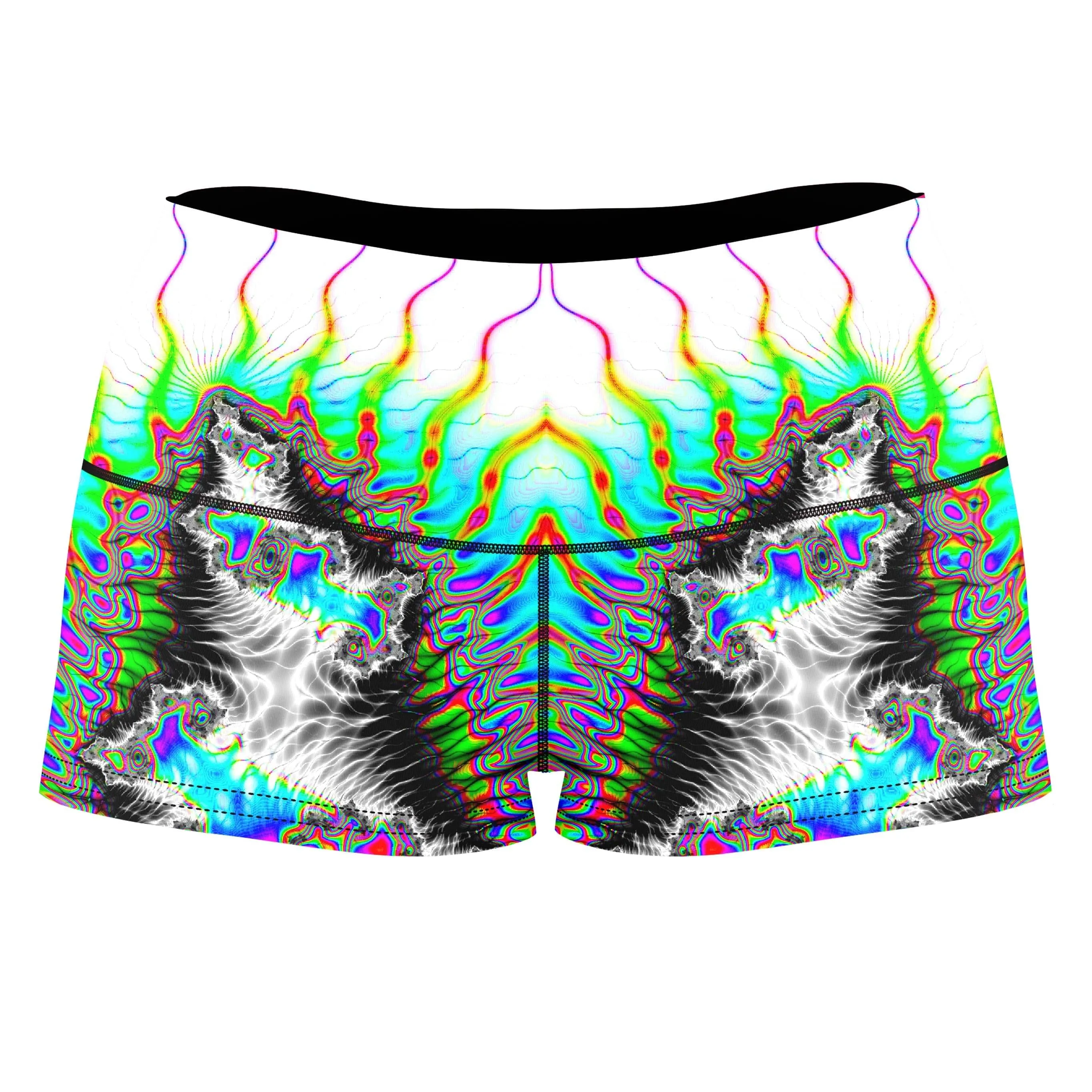 Insectoid Entity High-Waisted Women's Shorts sold by iEDM