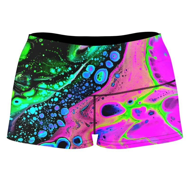 Jasper Sea High-Waisted Women's Shorts sold by iEDM