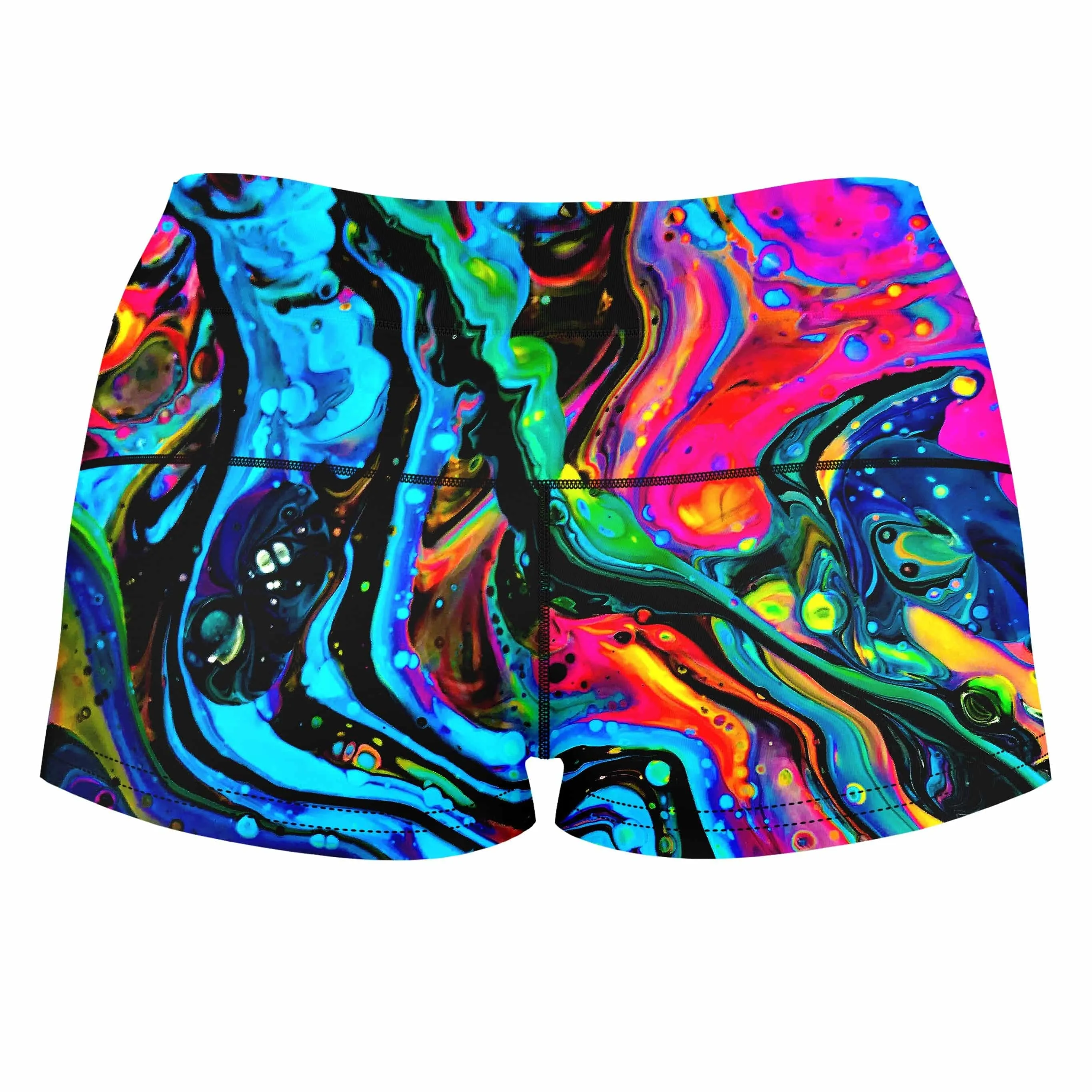 Funkadelic High-Waisted Women's Shorts sold by iEDM product image thumbnail 2