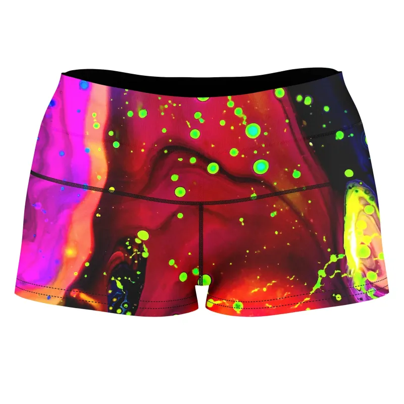 Cosmos High-Waisted Women's Shorts sold by iEDM