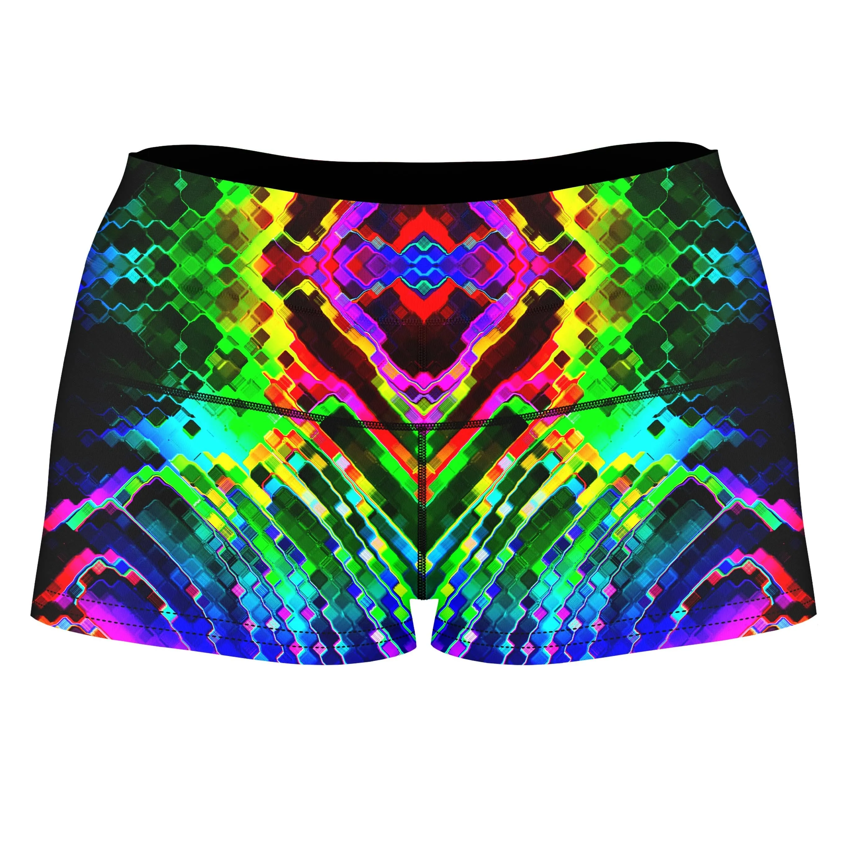 Entering Hyperspace High-Waisted Women's Shorts sold by iEDM