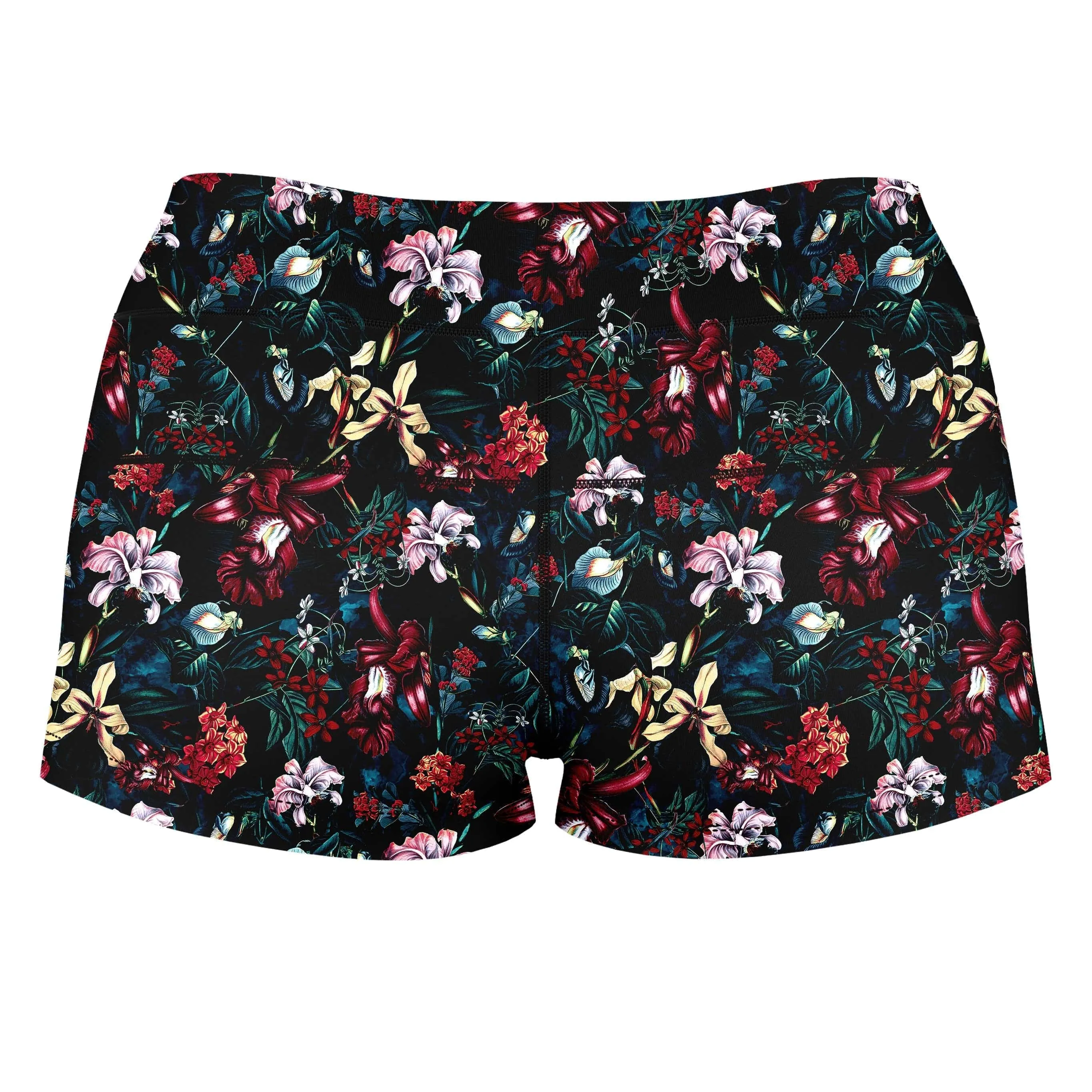 Dark Path High-Waisted Women's Shorts sold by iEDM product image thumbnail 2