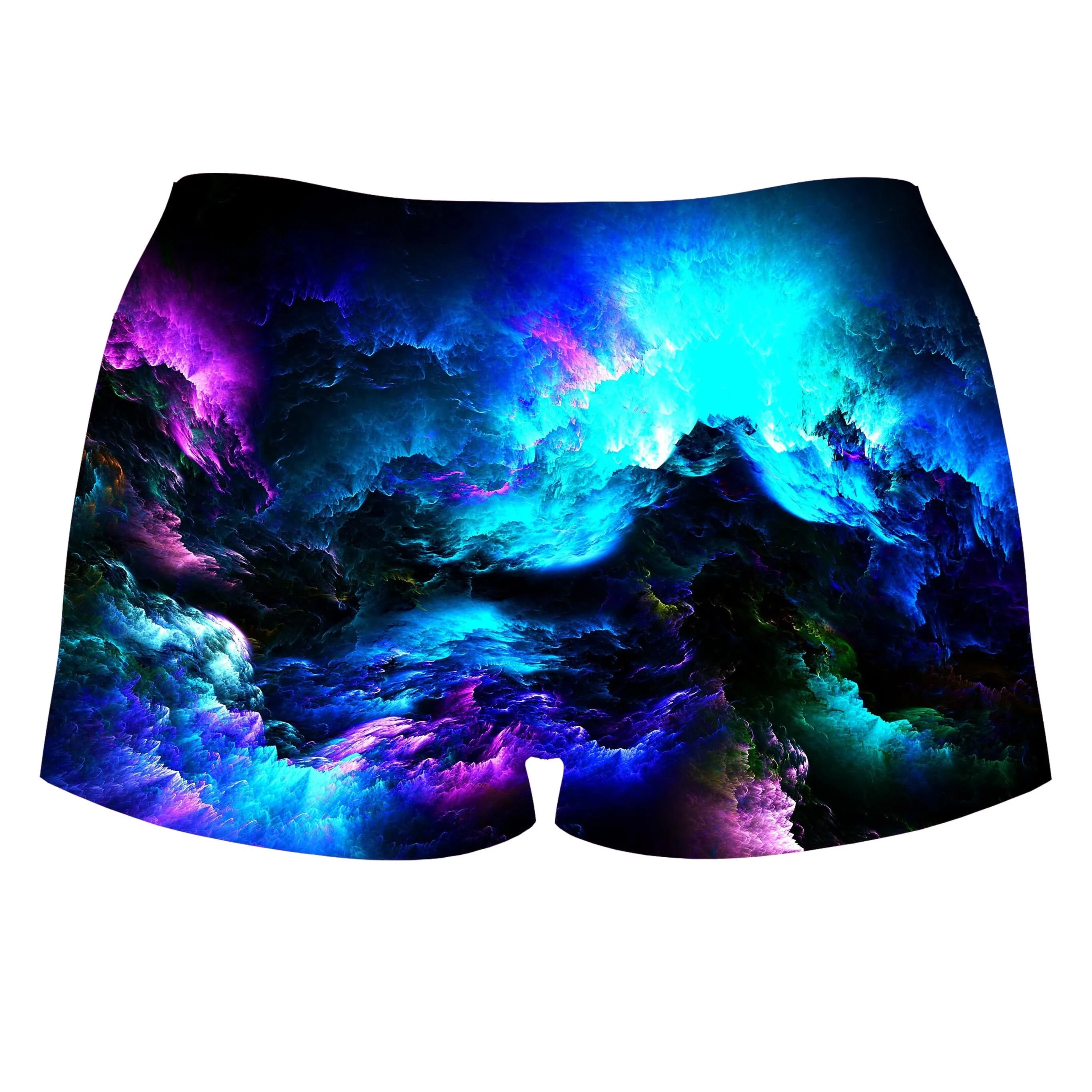 Dream Waves High-Waisted Women's Shorts sold by iEDM product image thumbnail 2