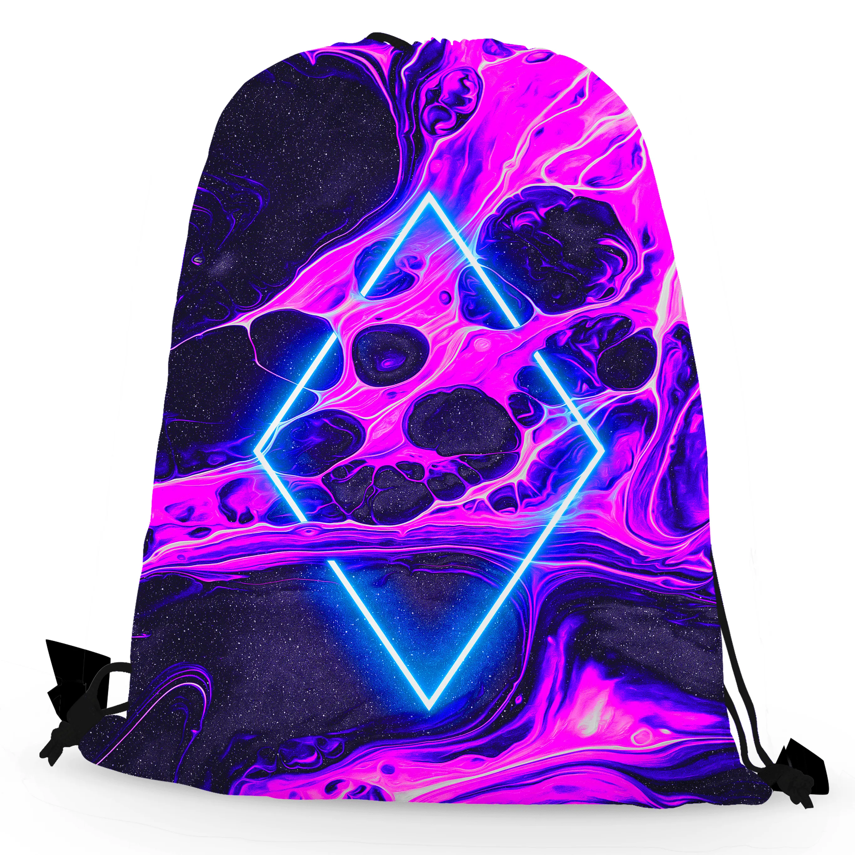 Portal Home Pink Drawstring Bag sold by iEDM product image thumbnail 3