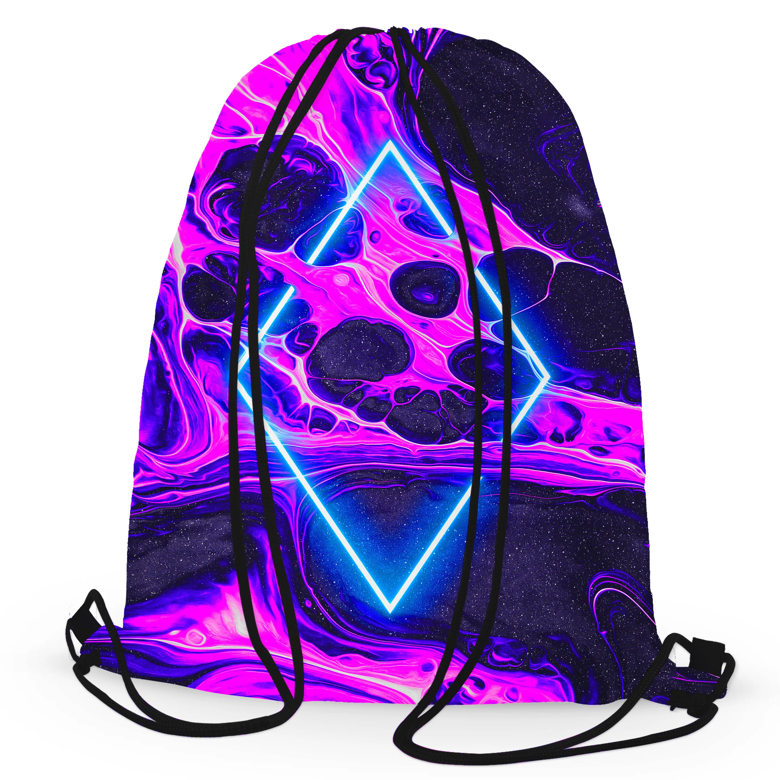 Portal Home Pink Drawstring Bag sold by iEDM product image thumbnail 2