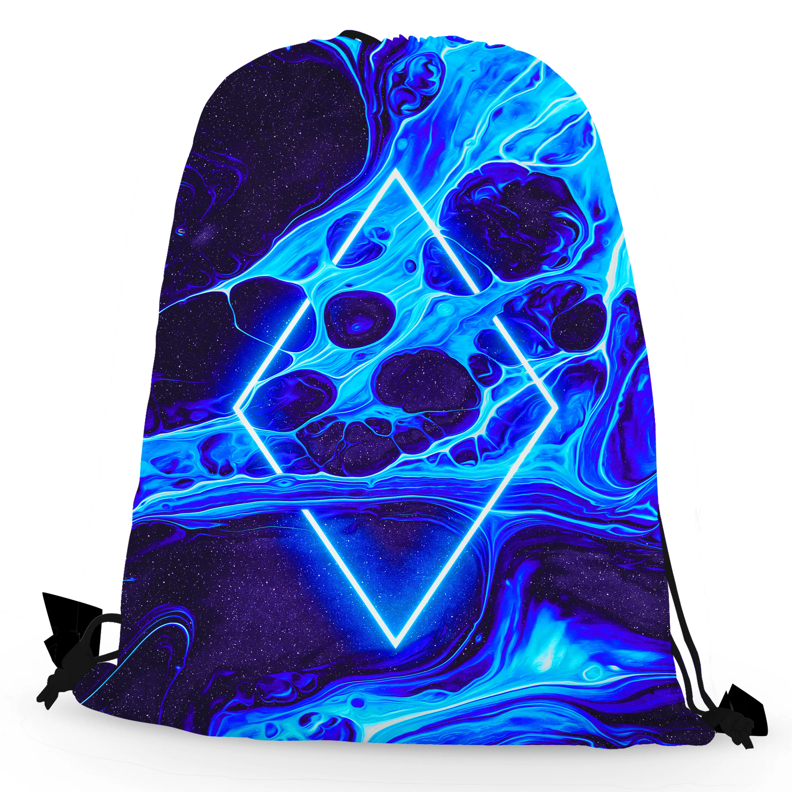 Portal Home Blue Drawstring Bag sold by iEDM product image thumbnail 2
