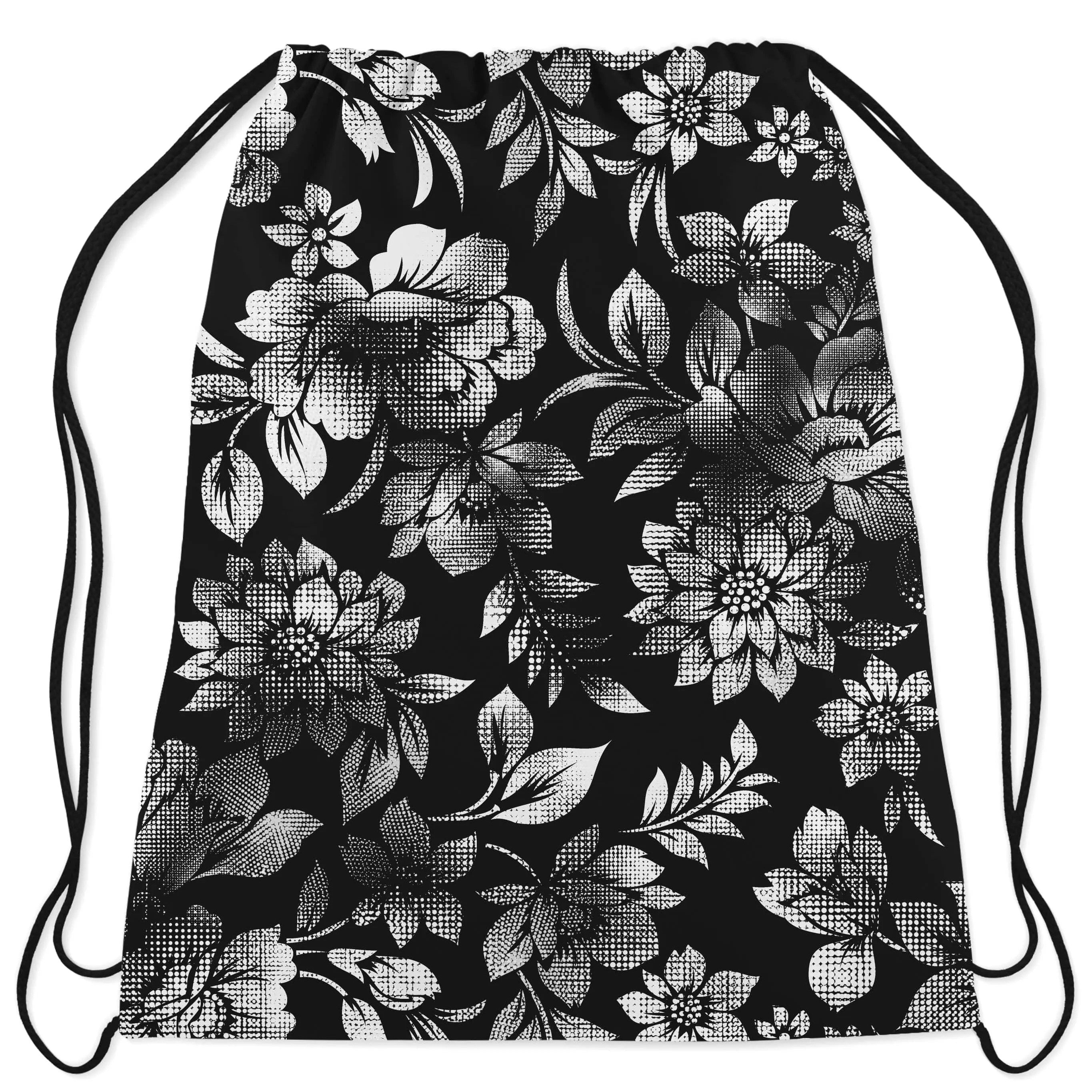 Nature's Candy B&W Drawstring Bag sold by iEDM