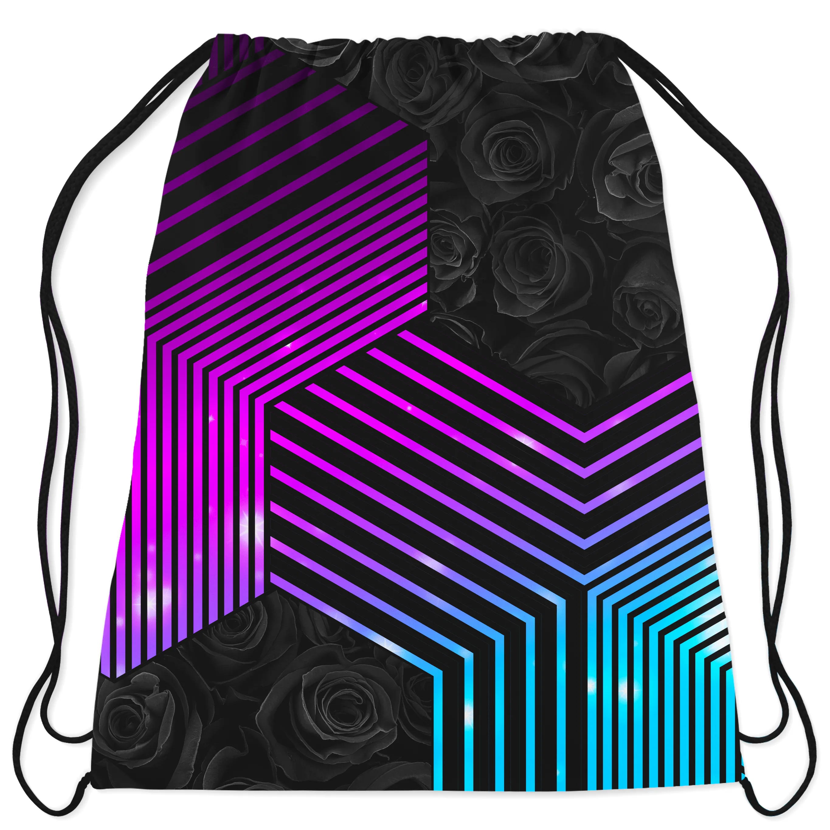 Connected Hex Drawstring Bag sold by iEDM