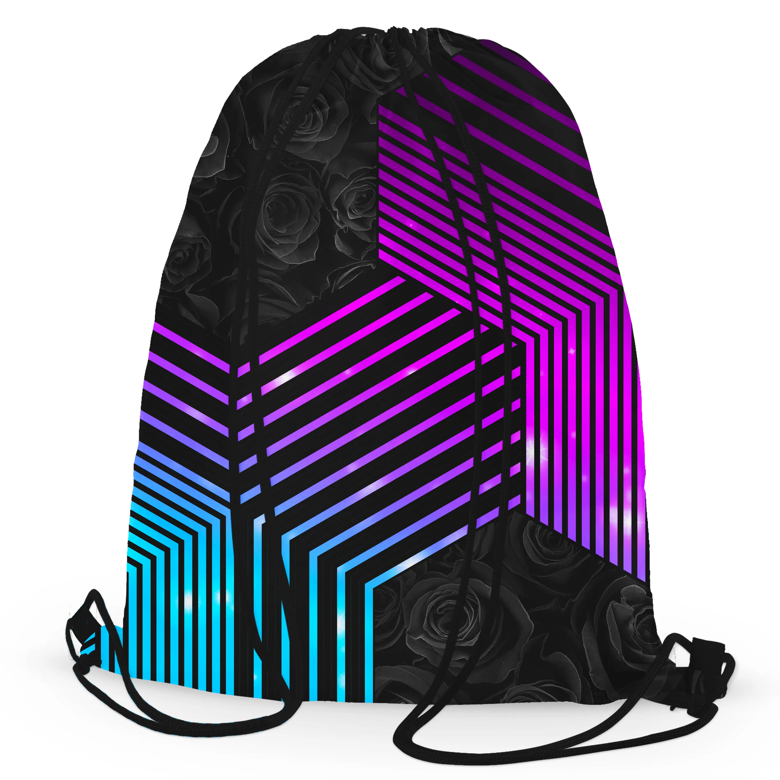Connected Hex Drawstring Bag sold by iEDM product image thumbnail 2