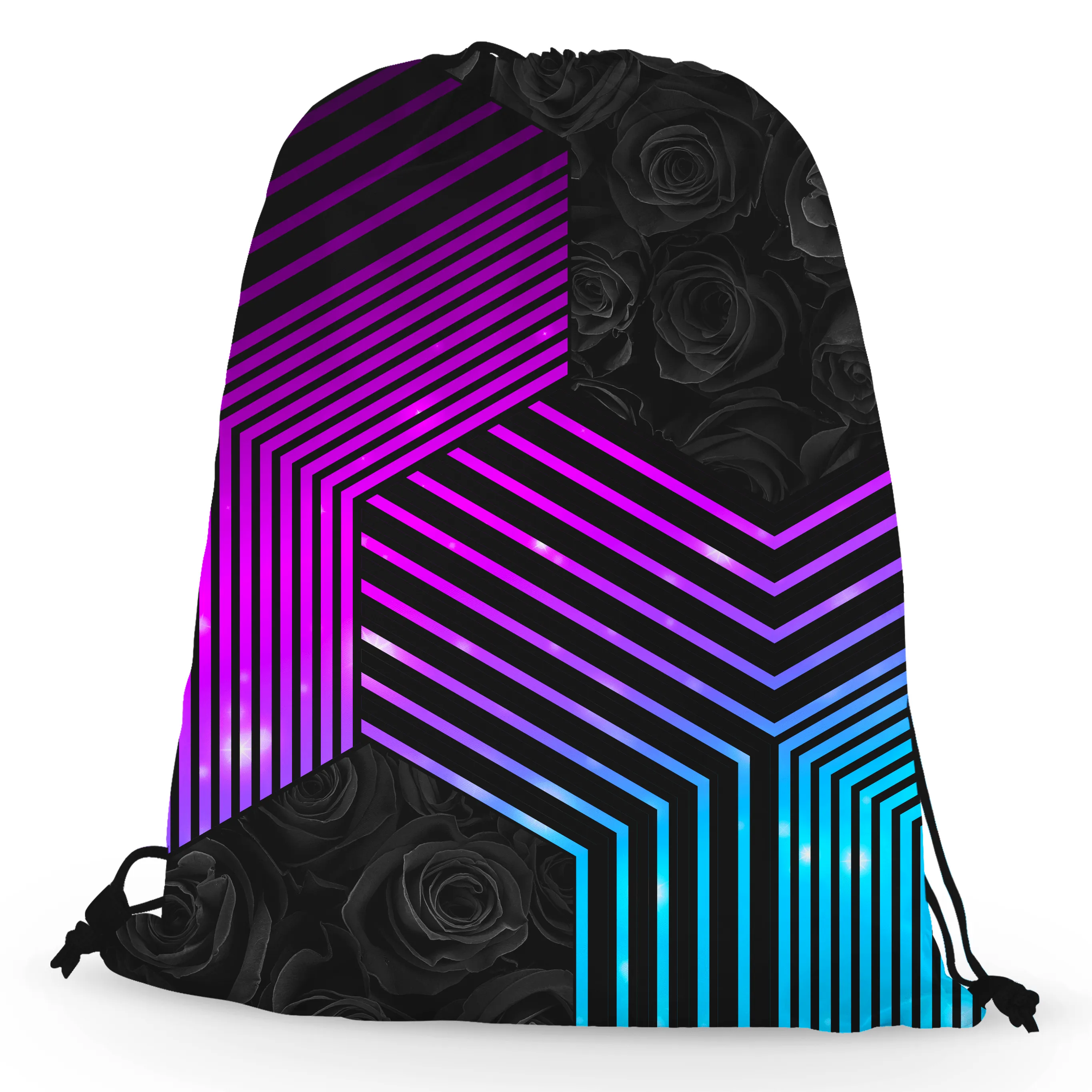 Connected Hex Drawstring Bag sold by iEDM product image thumbnail 3
