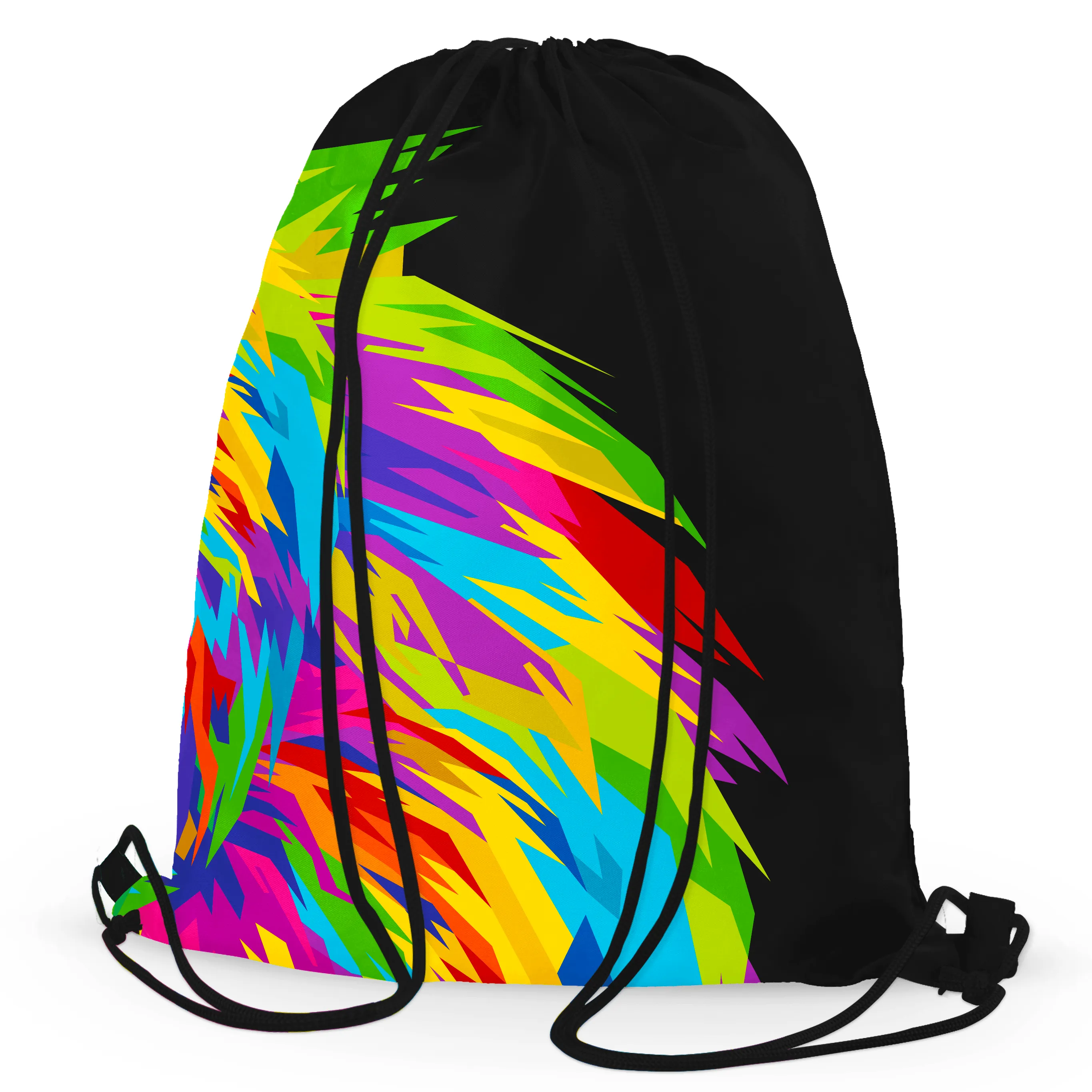 Psychedelic Lion Drawstring Bag sold by iEDM product image thumbnail 2
