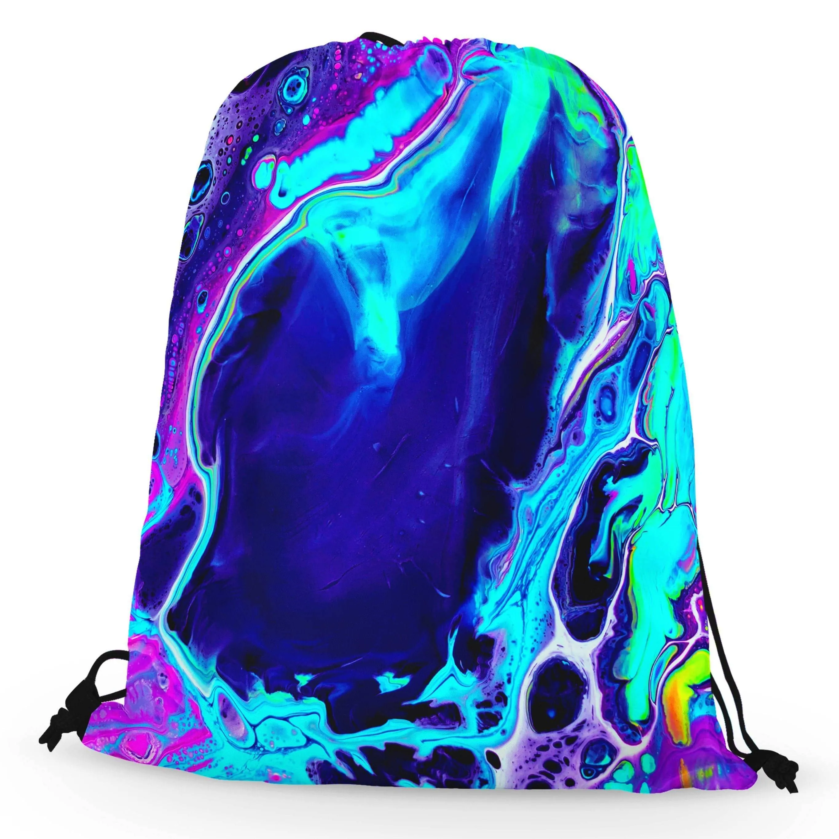 Aqua Daze Drawstring Bag sold by iEDM product image thumbnail 2