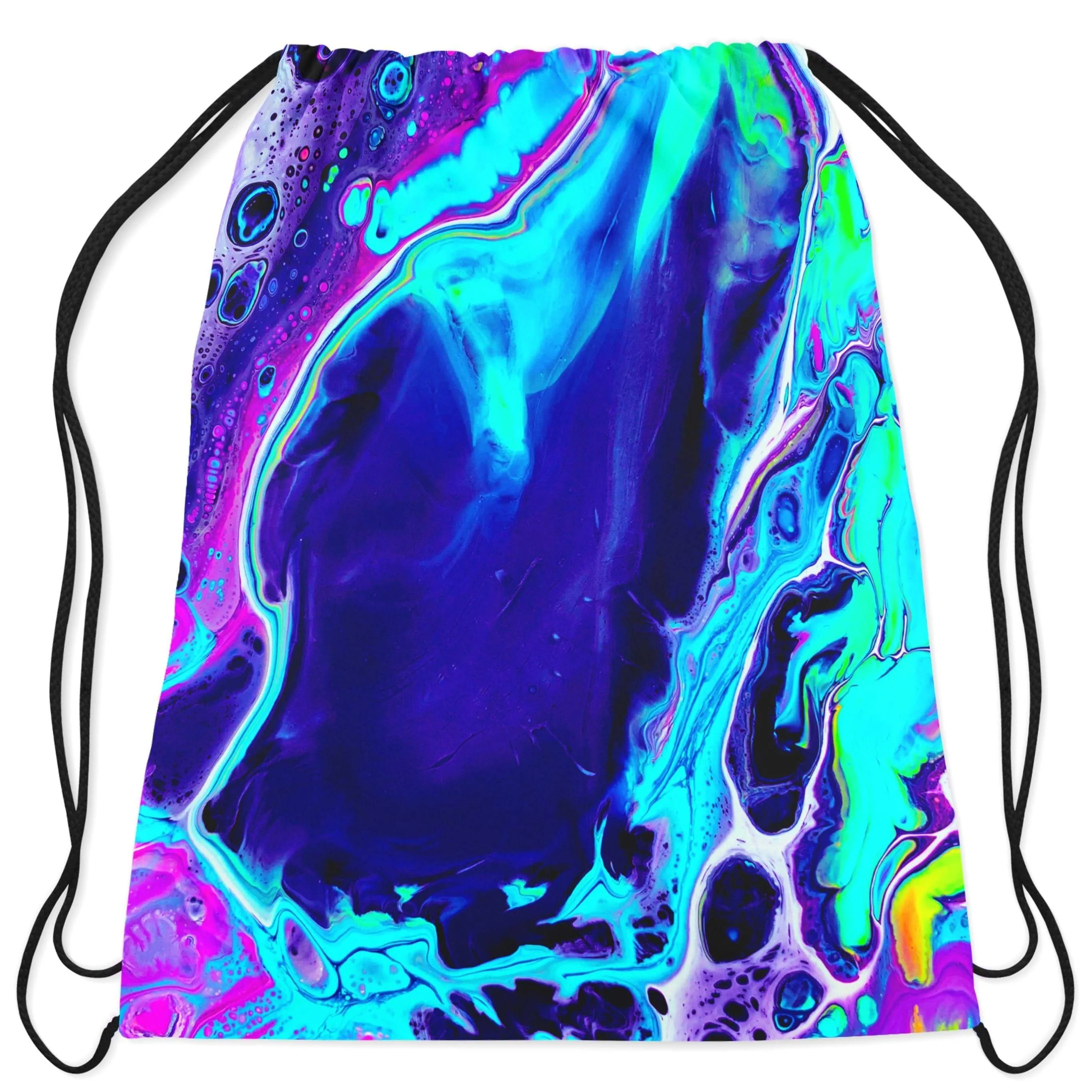 Aqua Daze Drawstring Bag sold by iEDM