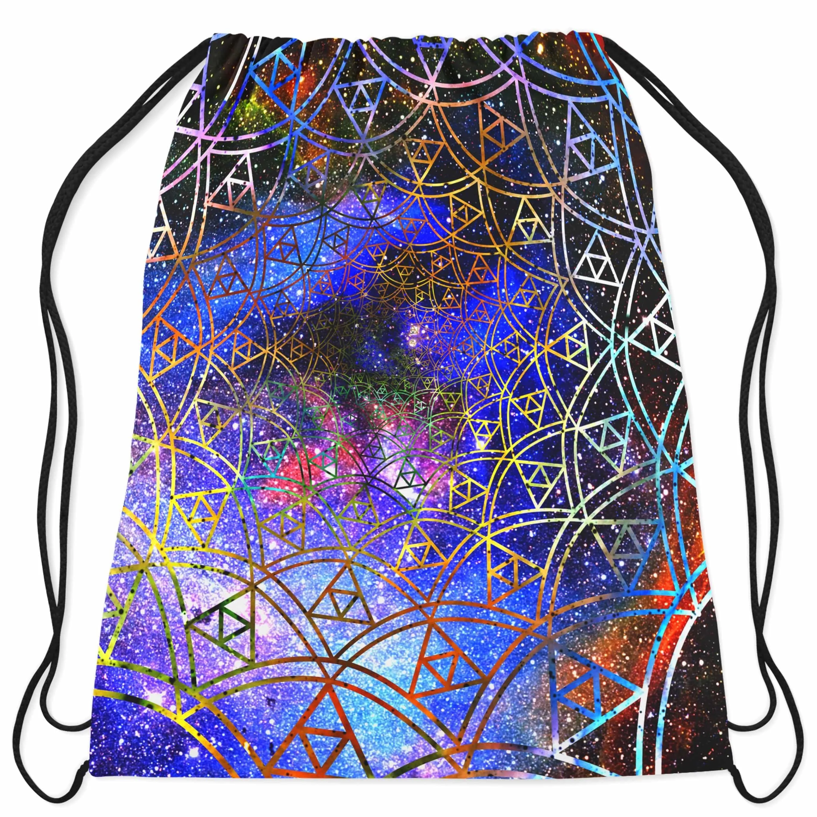 Fractal Drawstring Bag sold by iEDM