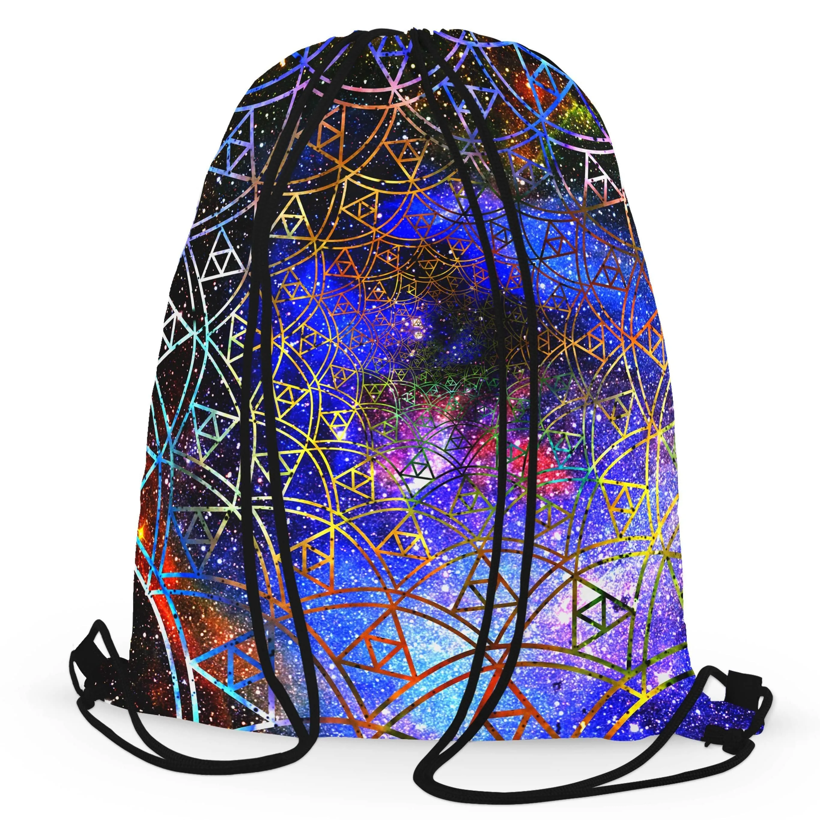 Fractal Drawstring Bag sold by iEDM product image thumbnail 3
