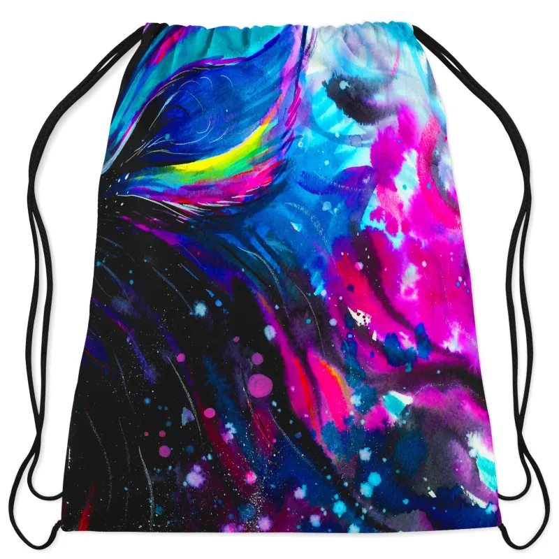 Lion Color Drawstring Bag sold by iEDM