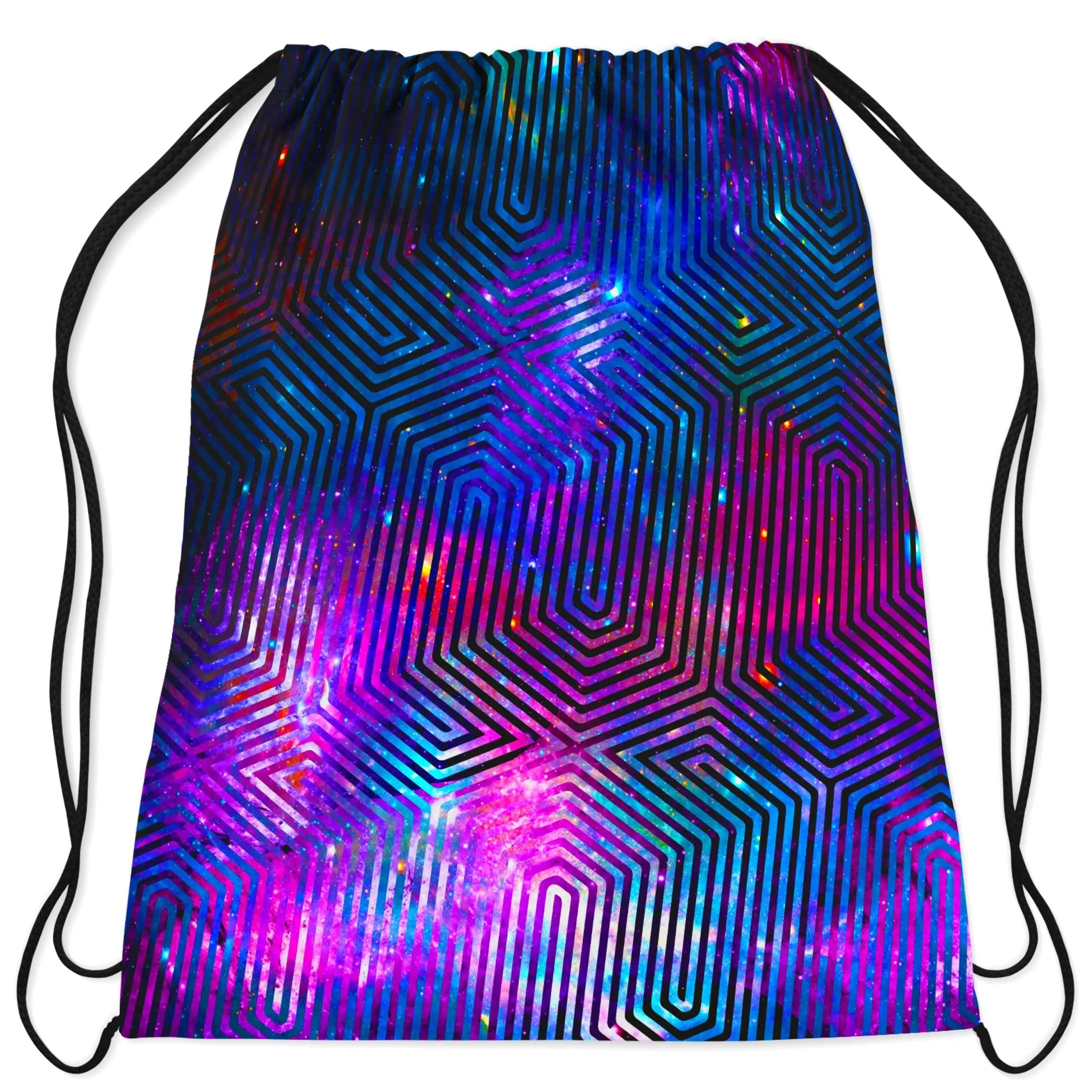 Celestial Finger Print Drawstring Bag sold by iEDM