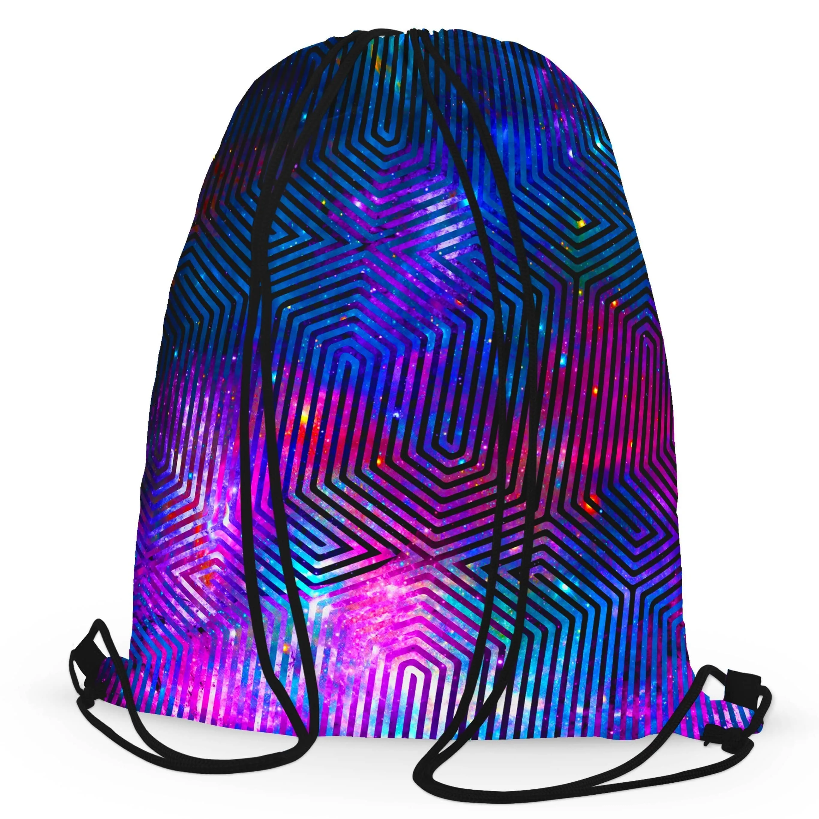 Celestial Finger Print Drawstring Bag sold by iEDM product image thumbnail 3