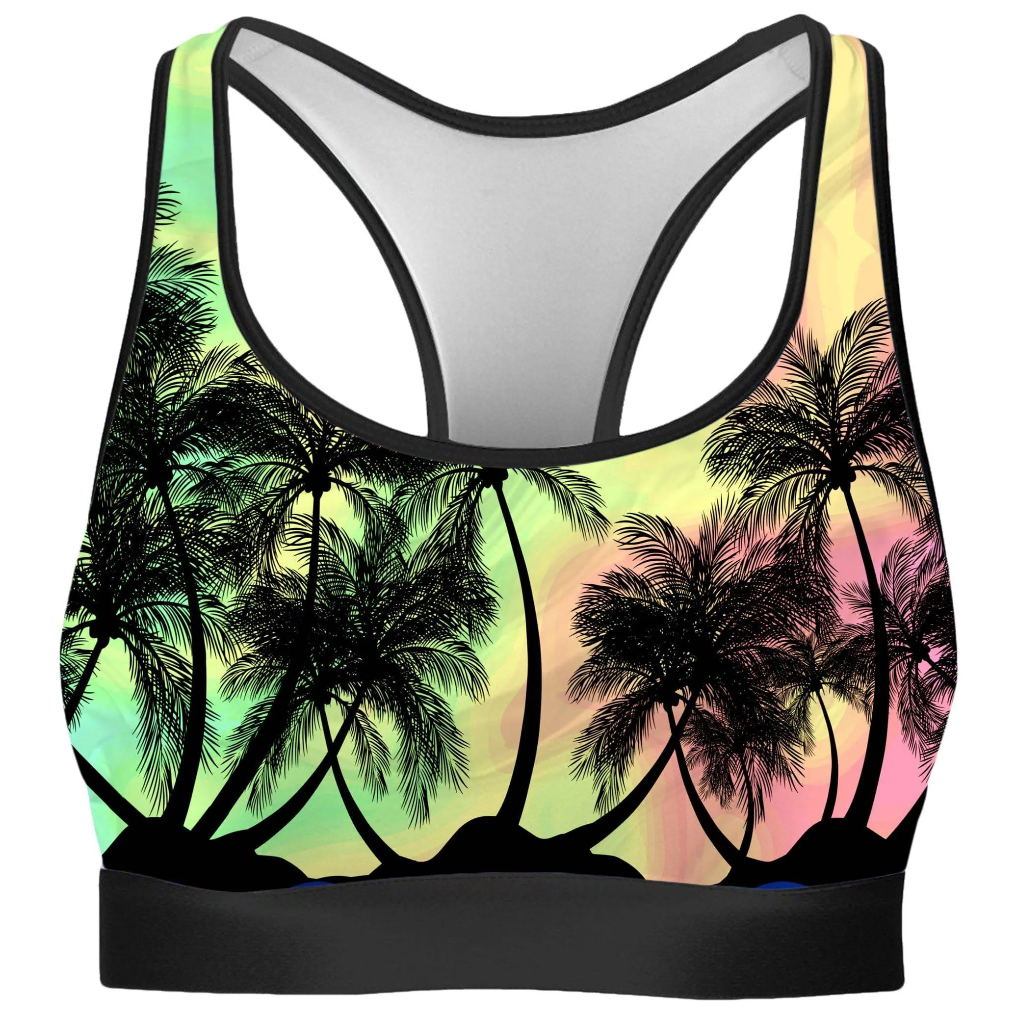Tropical Sunset Rave Bra sold by iEDM