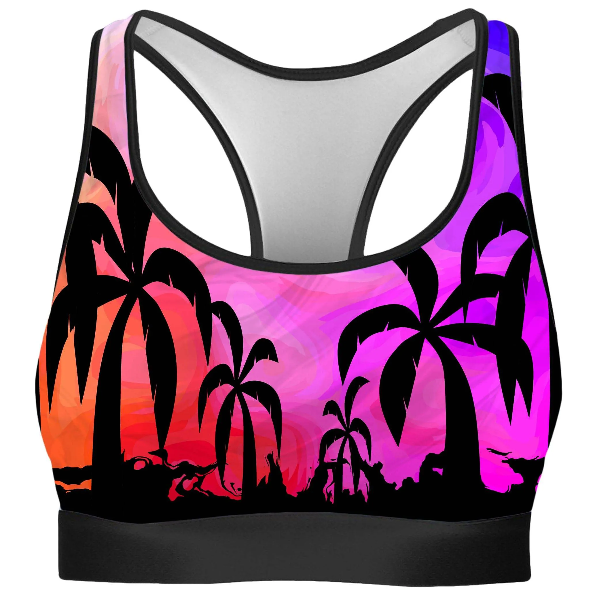 Tropical Twilight Rave Bra sold by iEDM