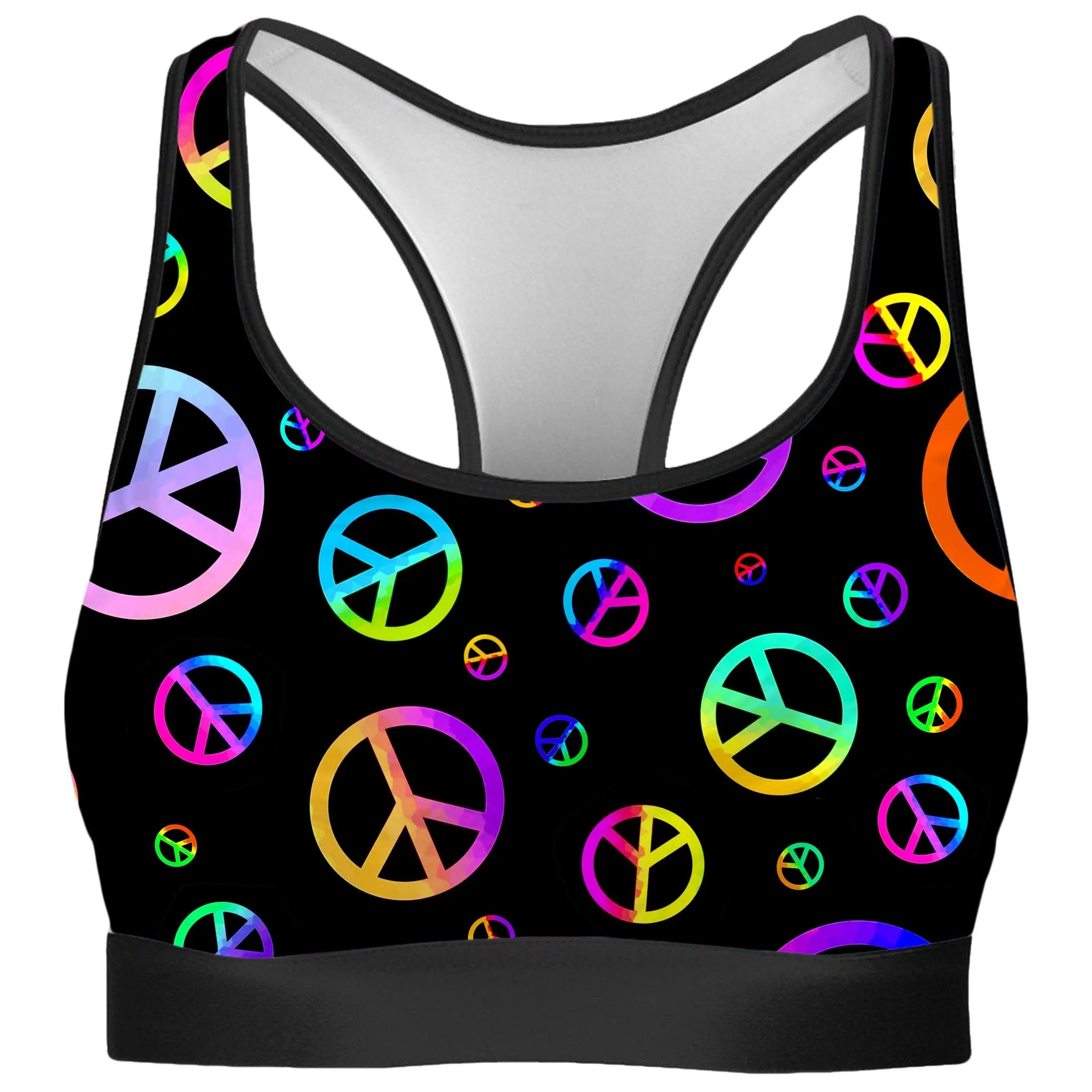 Signs of Peace Rave Bra sold by iEDM