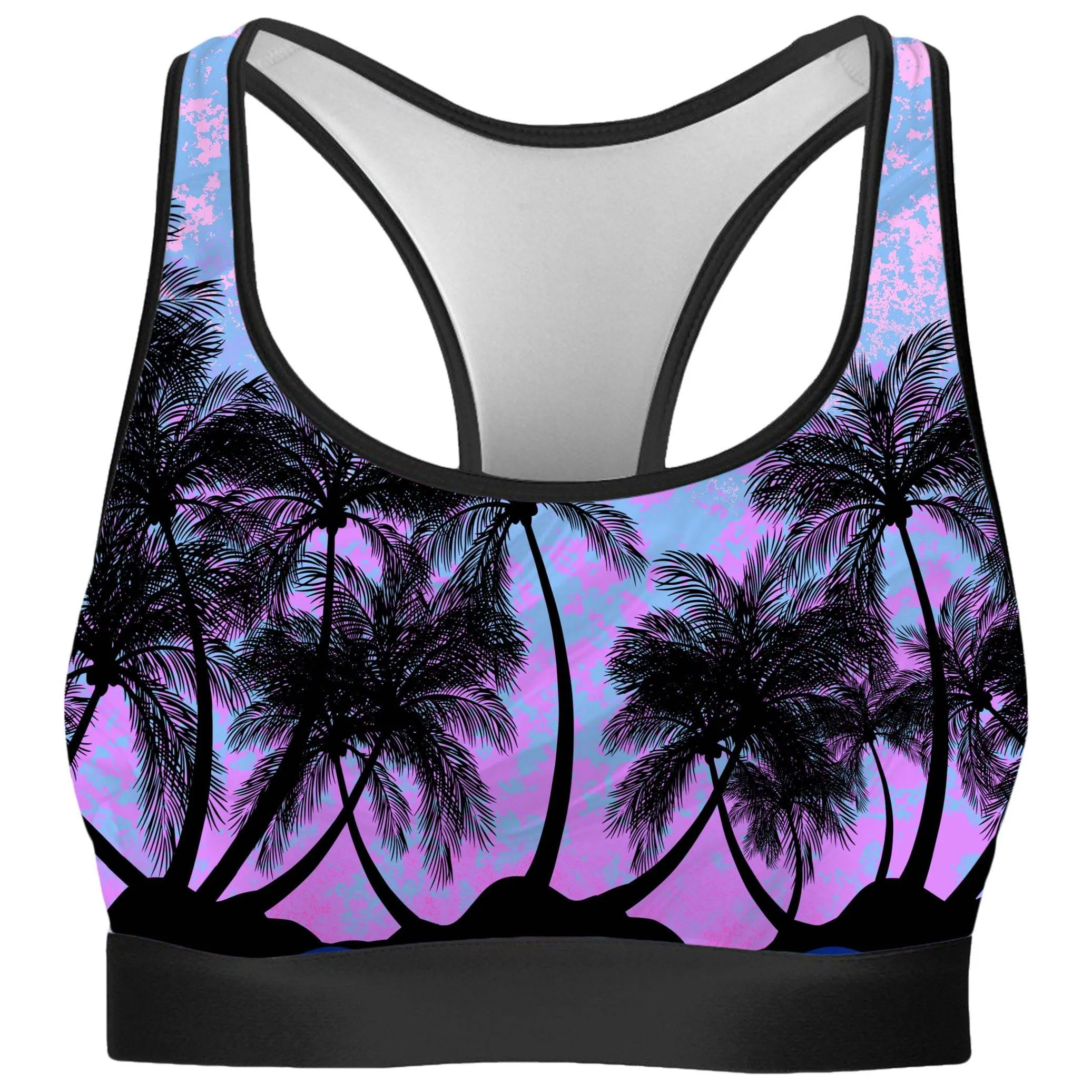 Paradise Palm Trees Rave Bra sold by iEDM