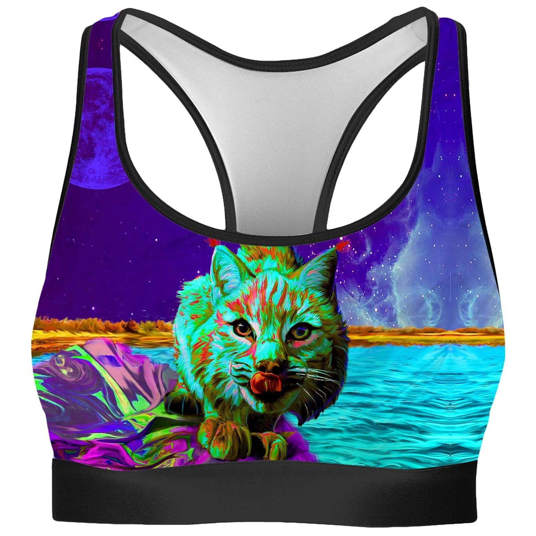 Neon Wonderland Rave Bra sold by iEDM