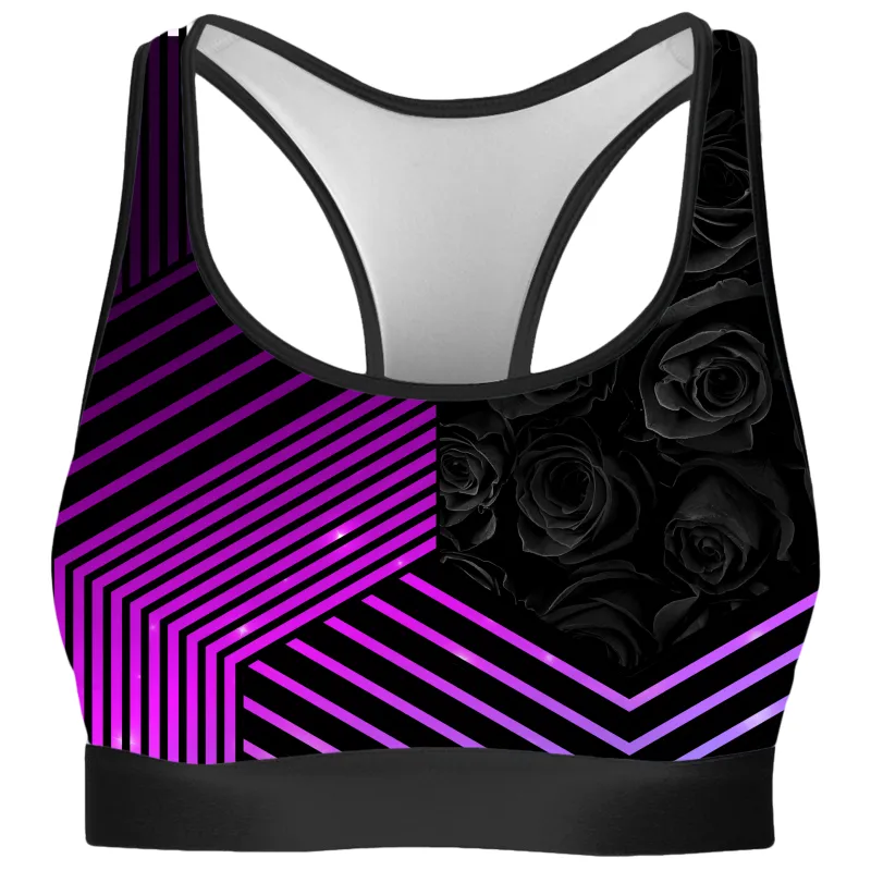 Connected Hex Rave Bra sold by iEDM