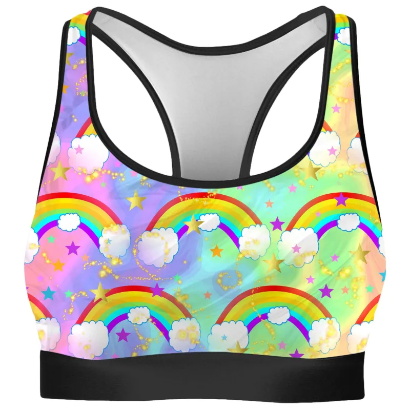 Dreaming of Rainbows Rave Bra sold by iEDM