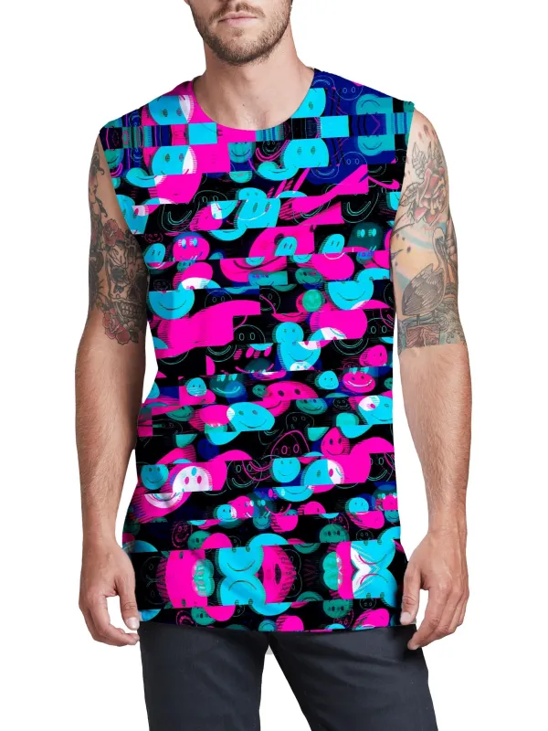 Smiles of Nightmares Past Men's Muscle Tank sold by iEDM