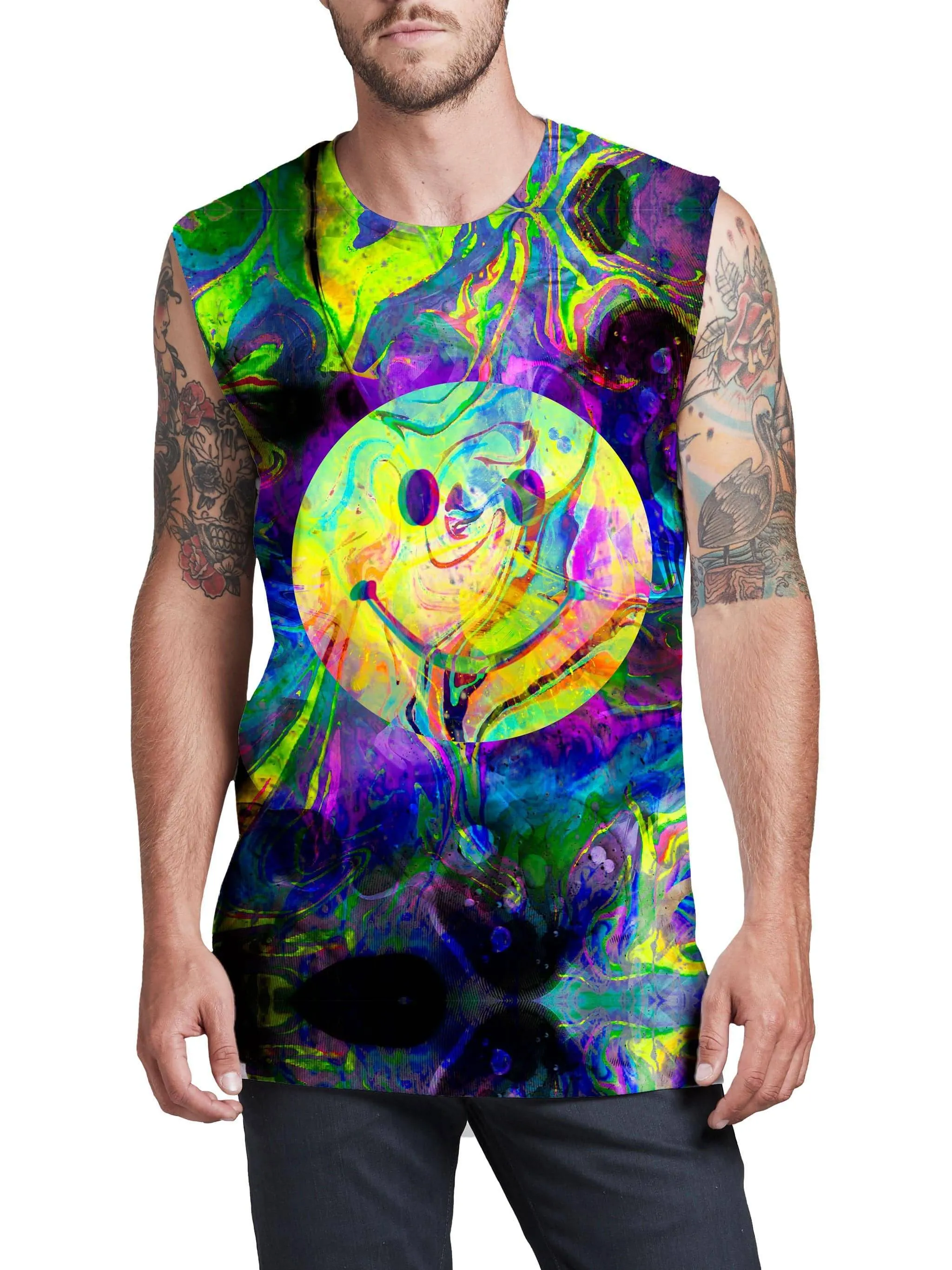 Happy Fun Time Men's Muscle Tank sold by iEDM