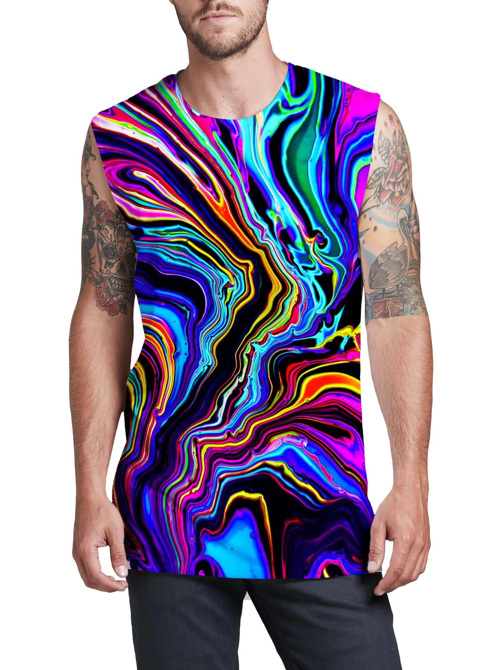 Neon Rift Men's Muscle Tank sold by iEDM