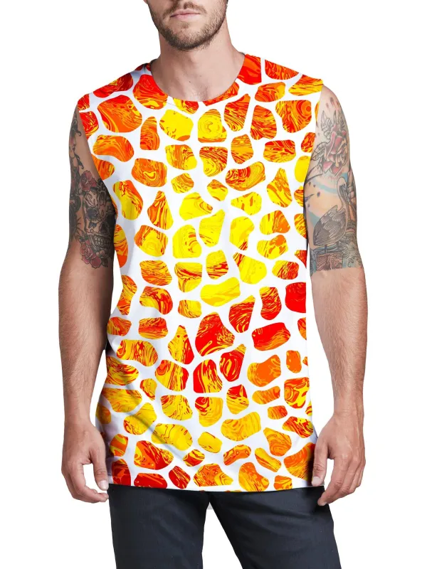 Giraffe Pattern Men's Muscle Tank sold by iEDM