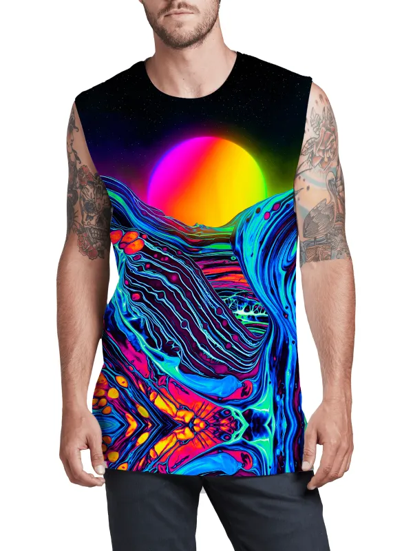 Dose of Sunset Men's Muscle Tank sold by iEDM