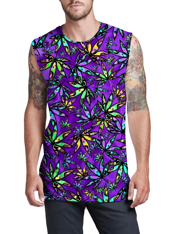 Cannabis Cascade Men's Muscle Tank sold by iEDM