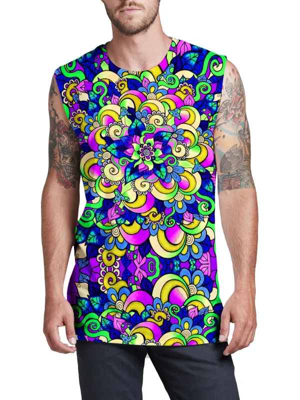 Blossom Men's Muscle Tank sold by iEDM