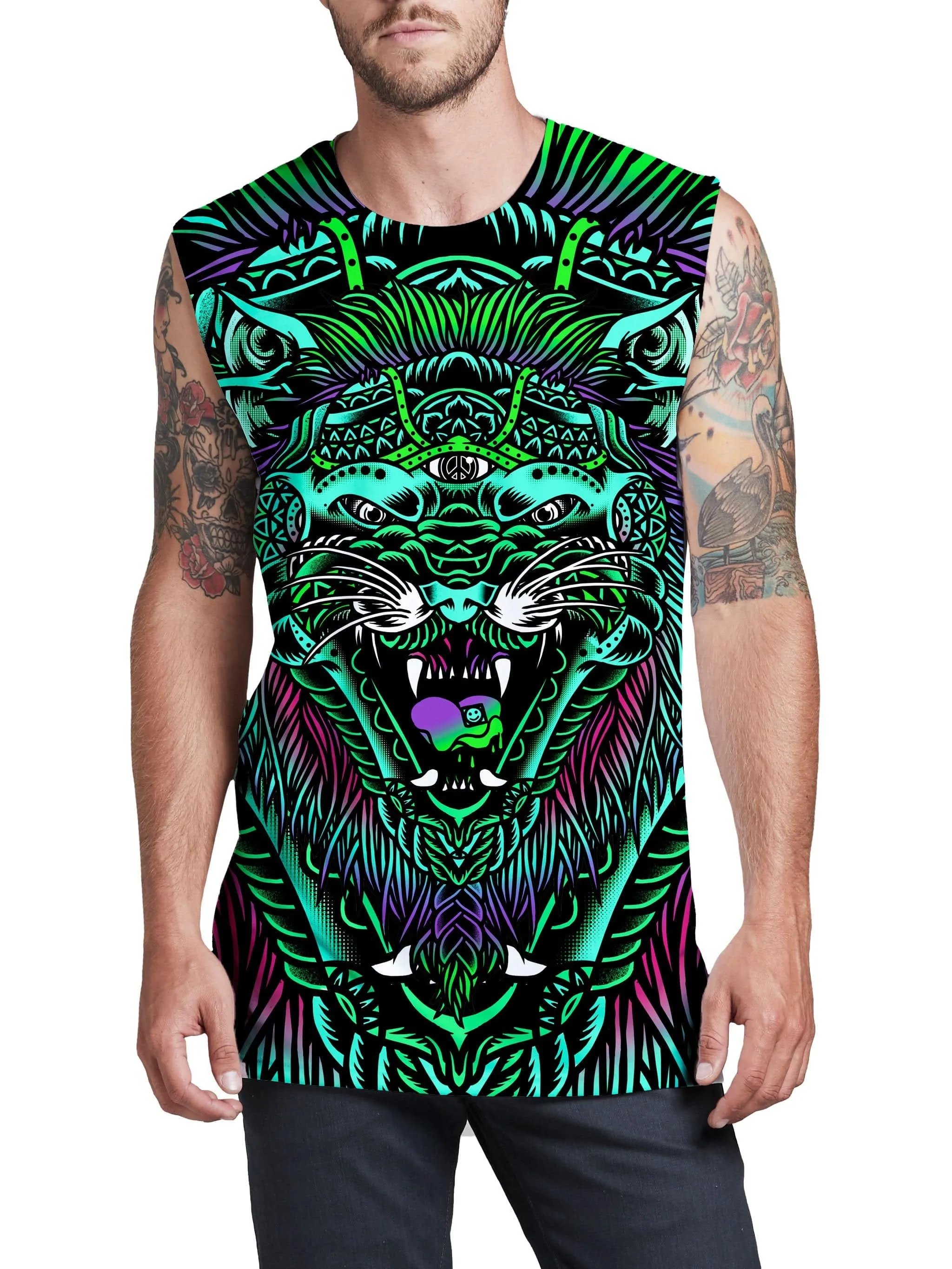Acid Tiger Men's Muscle Tank sold by iEDM