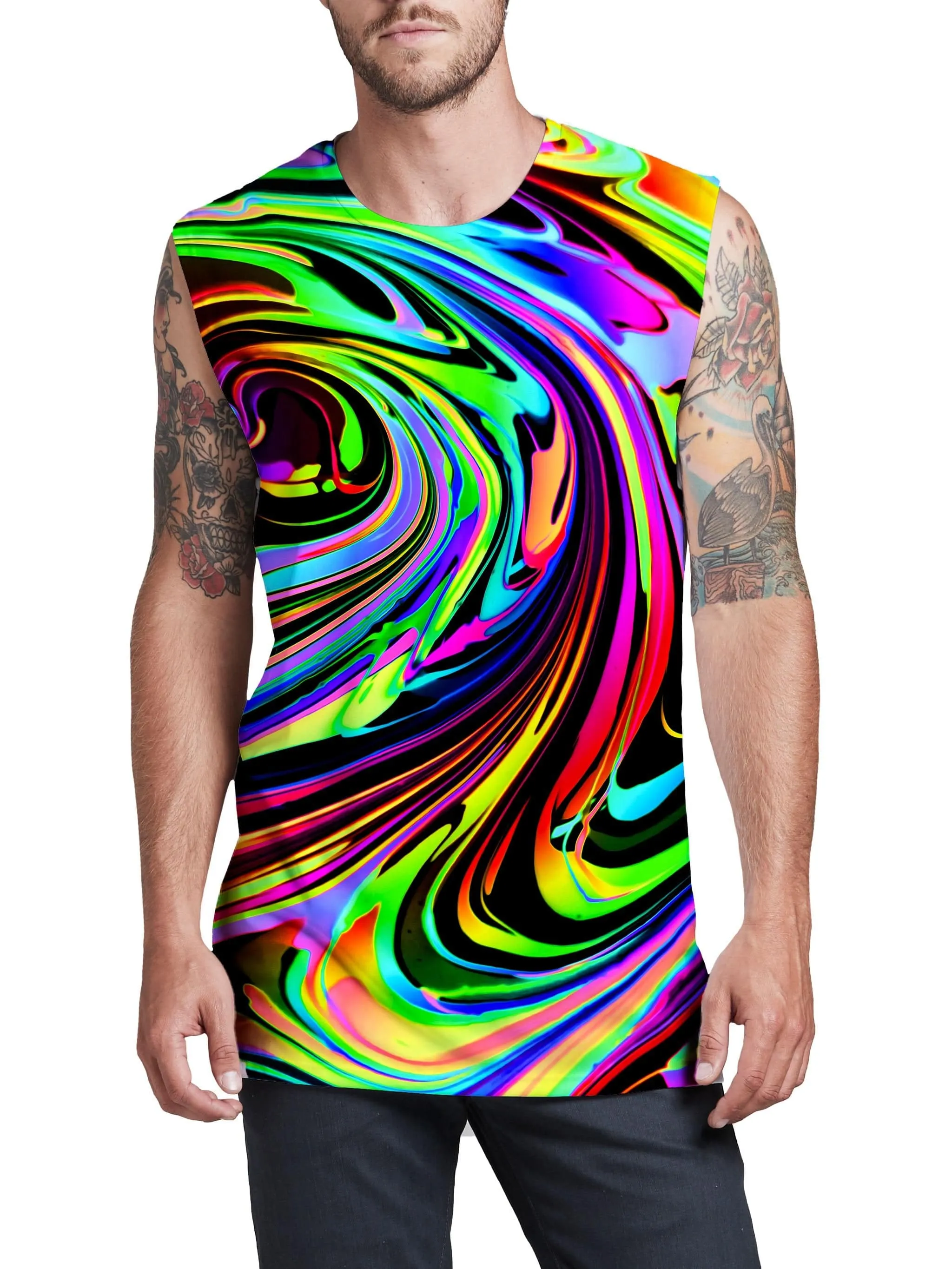 Cosmic Swirl Men's Muscle Tank sold by iEDM