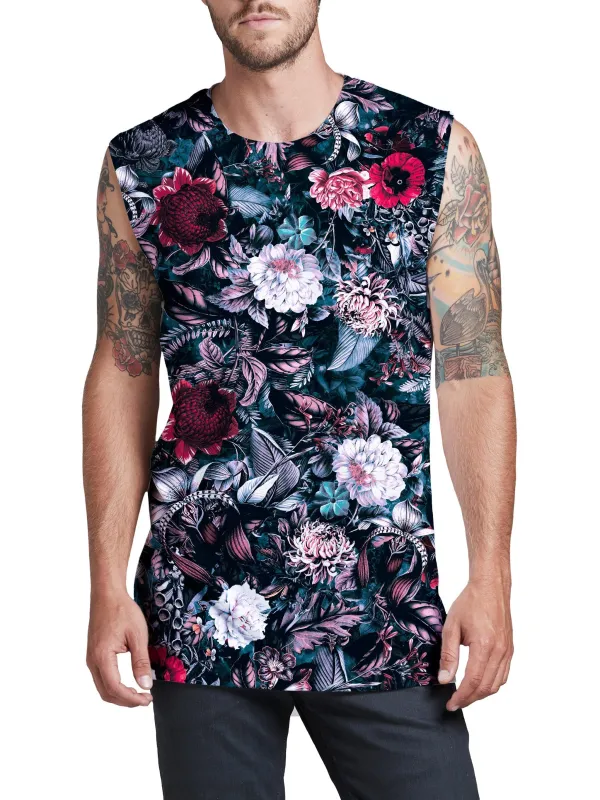 Blue Garden Men's Muscle Tank sold by iEDM
