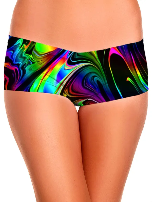 That Glow Flow Booty Shorts sold by iEDM