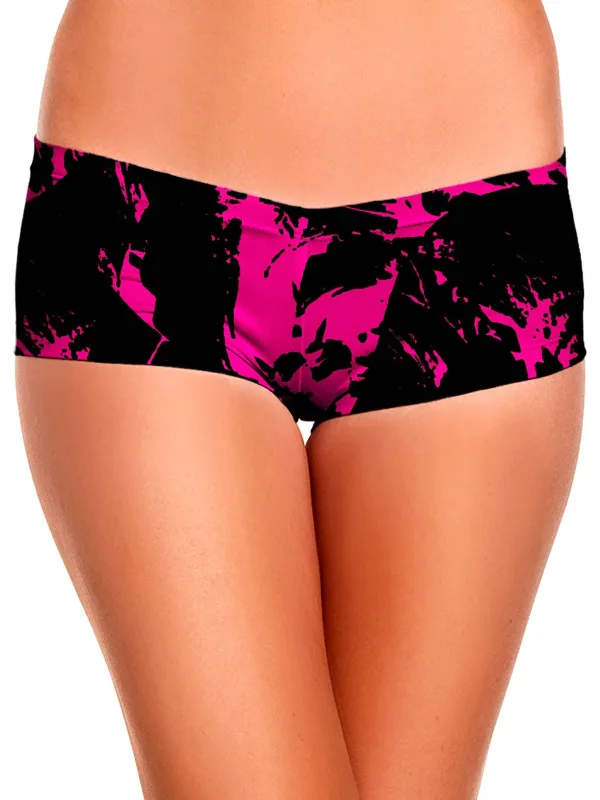 Pink Swirl Booty Shorts sold by iEDM