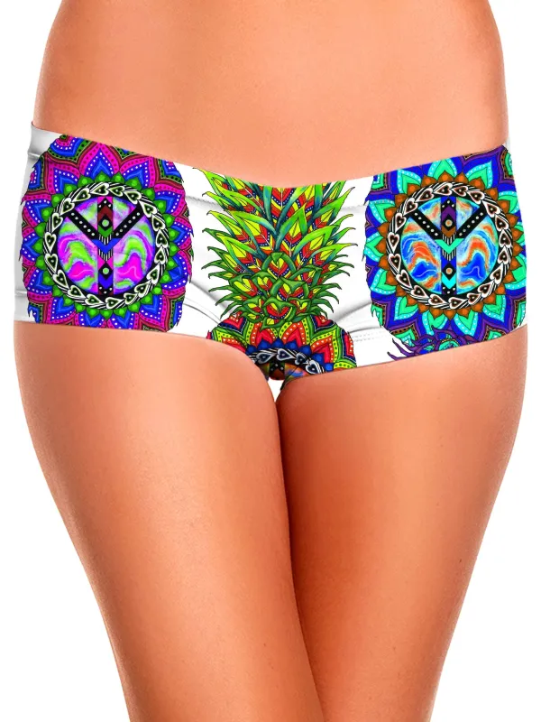 Ananas Trio Booty Shorts sold by iEDM