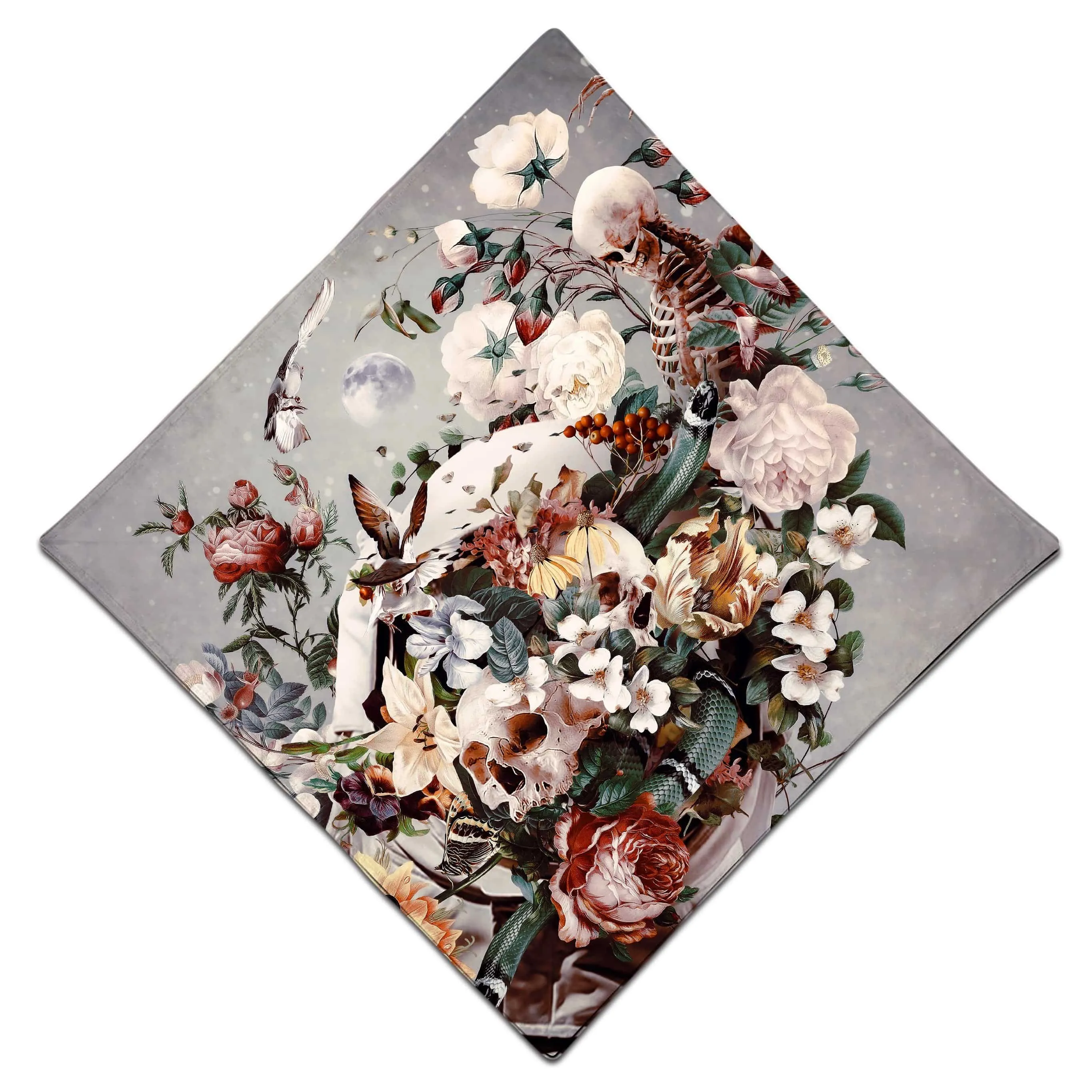 Floral Space Bandana sold by iEDM product image thumbnail 3