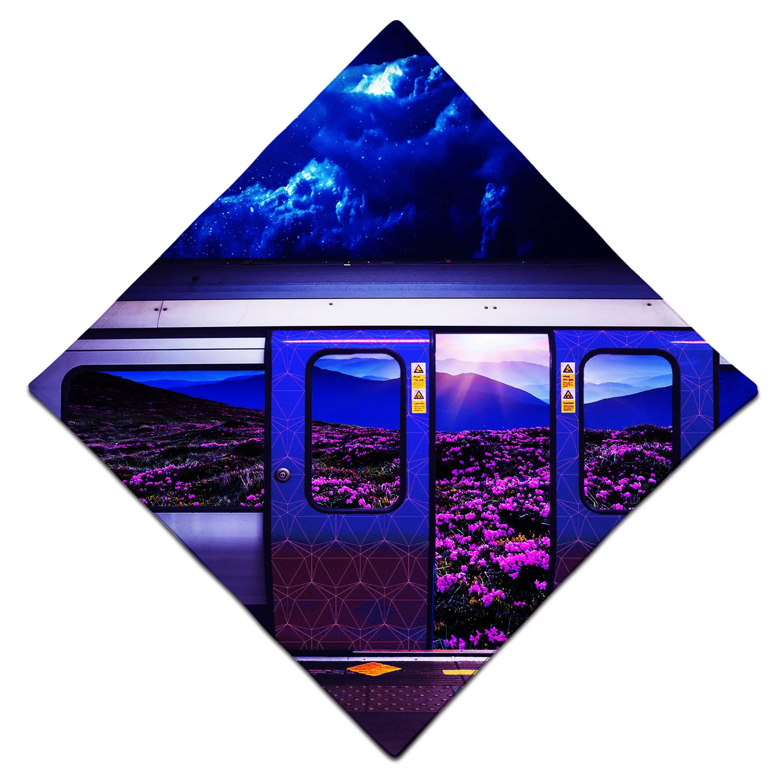 Galactic Express Bandana sold by iEDM product image thumbnail 3