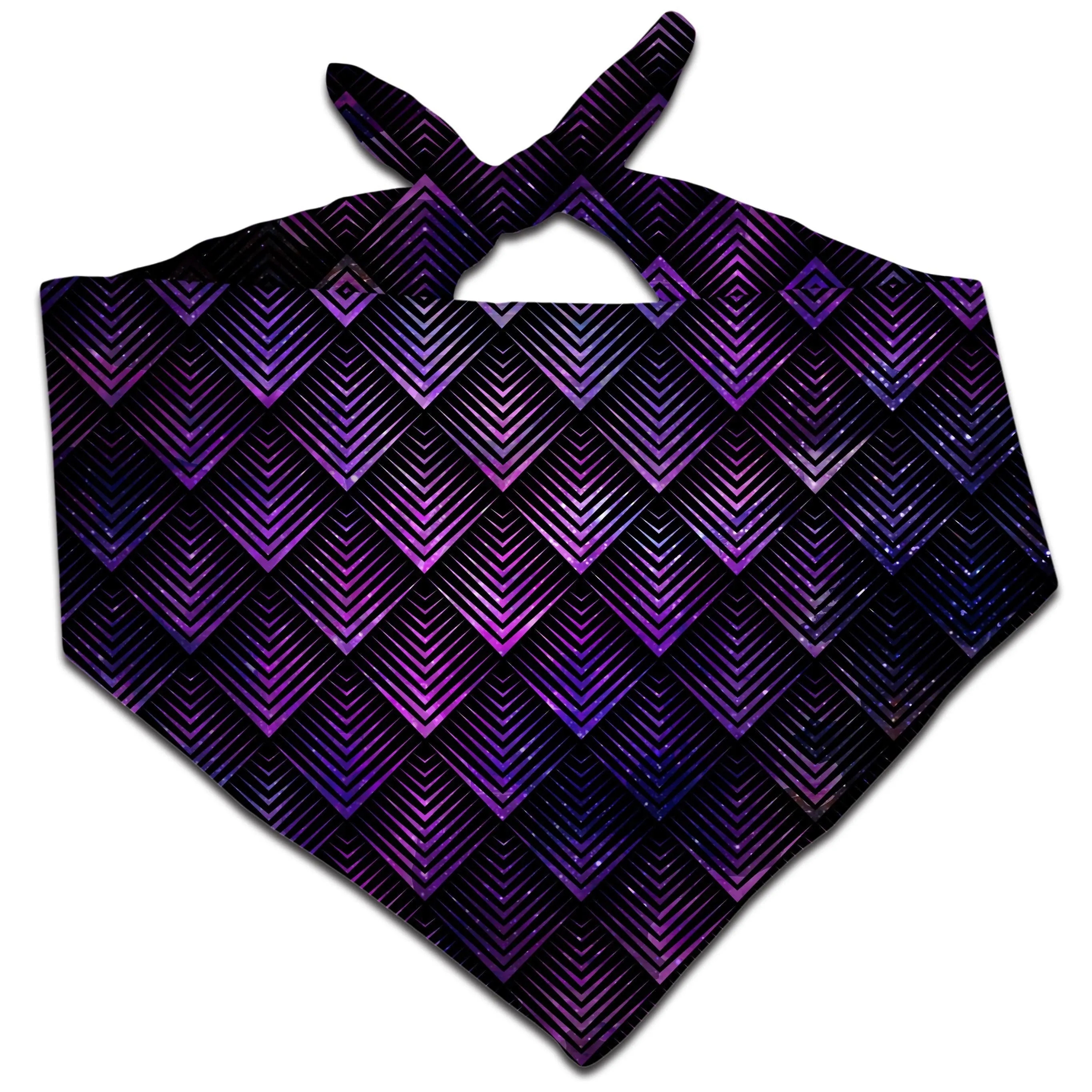 Galactic Dragon Scale Purple Bandana sold by iEDM