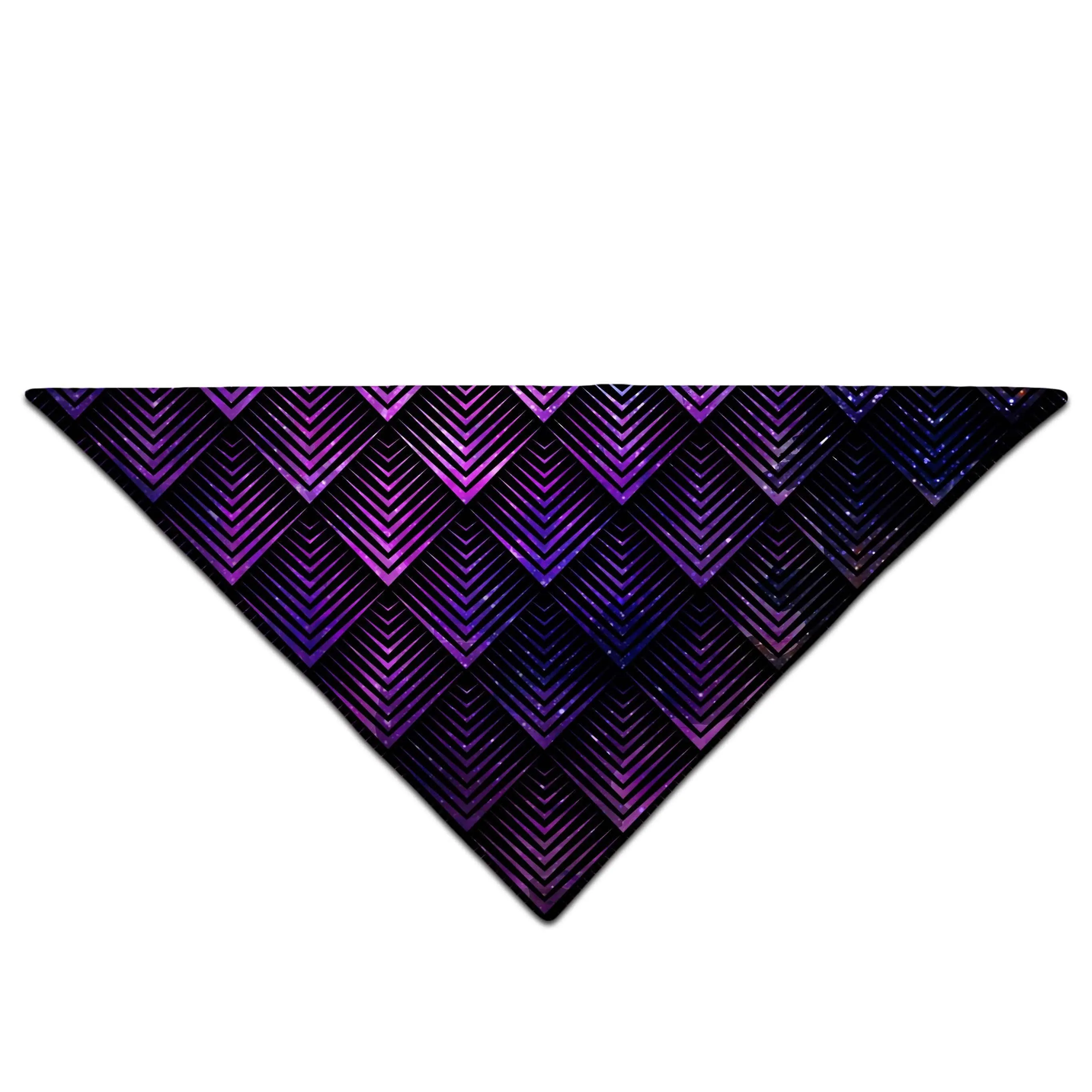 Galactic Dragon Scale Purple Bandana sold by iEDM product image thumbnail 2