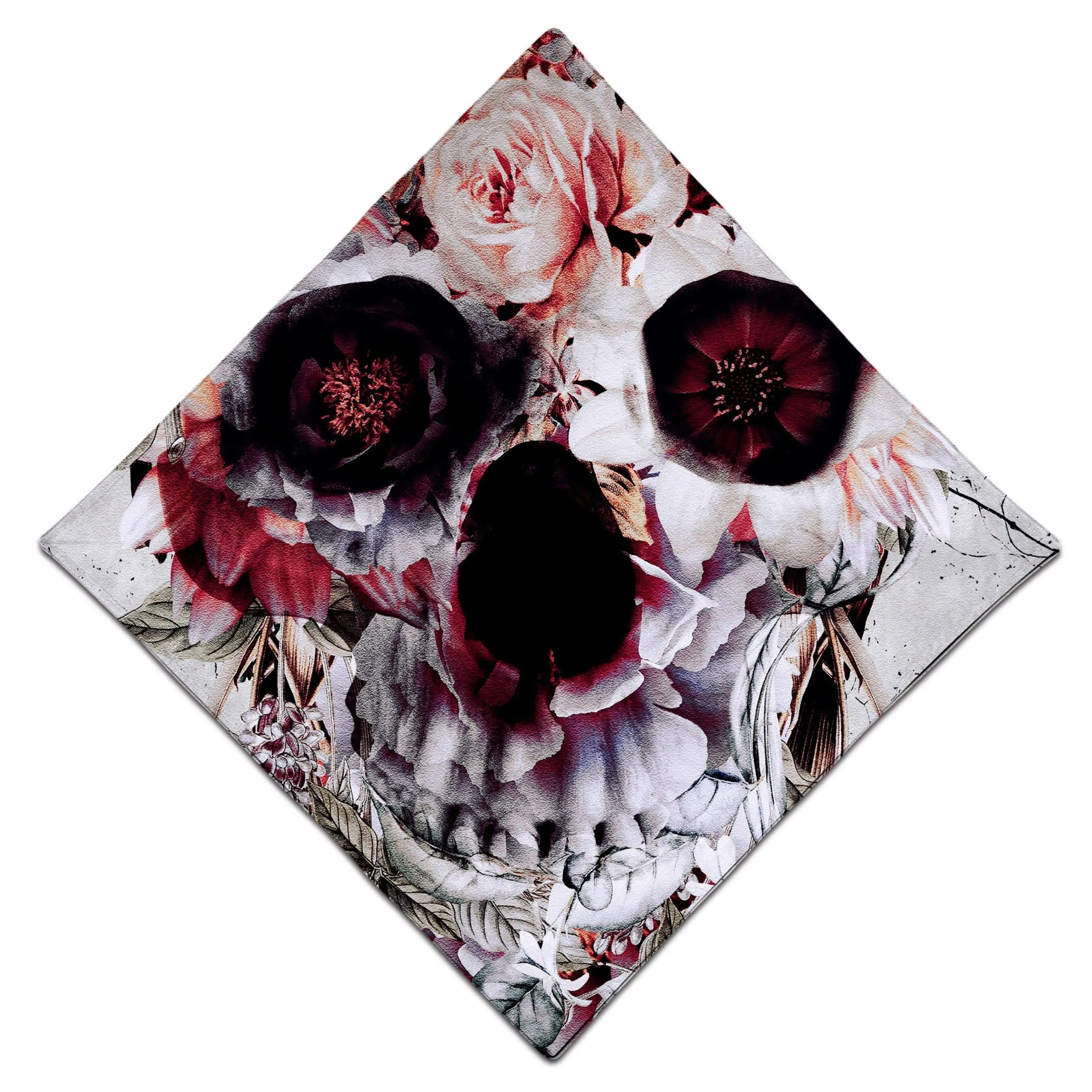 Floral Skull Bandana sold by iEDM product image thumbnail 3